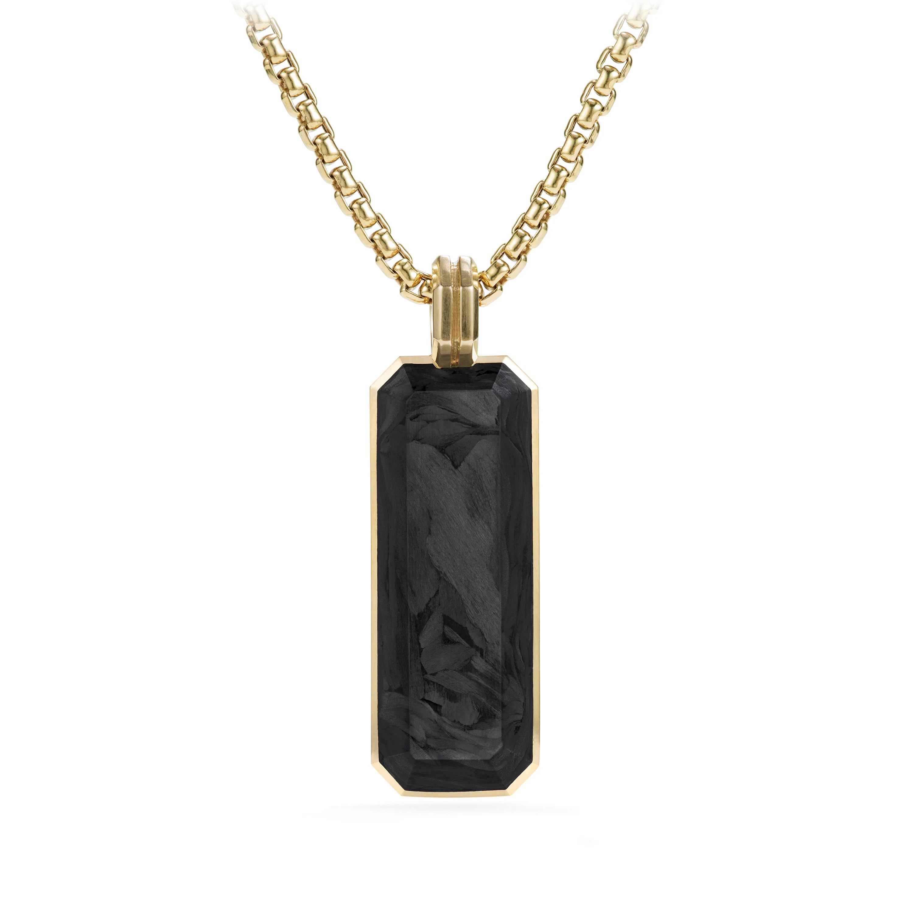 Forged Carbon Ingot Tag with 18K Gold - Image 2