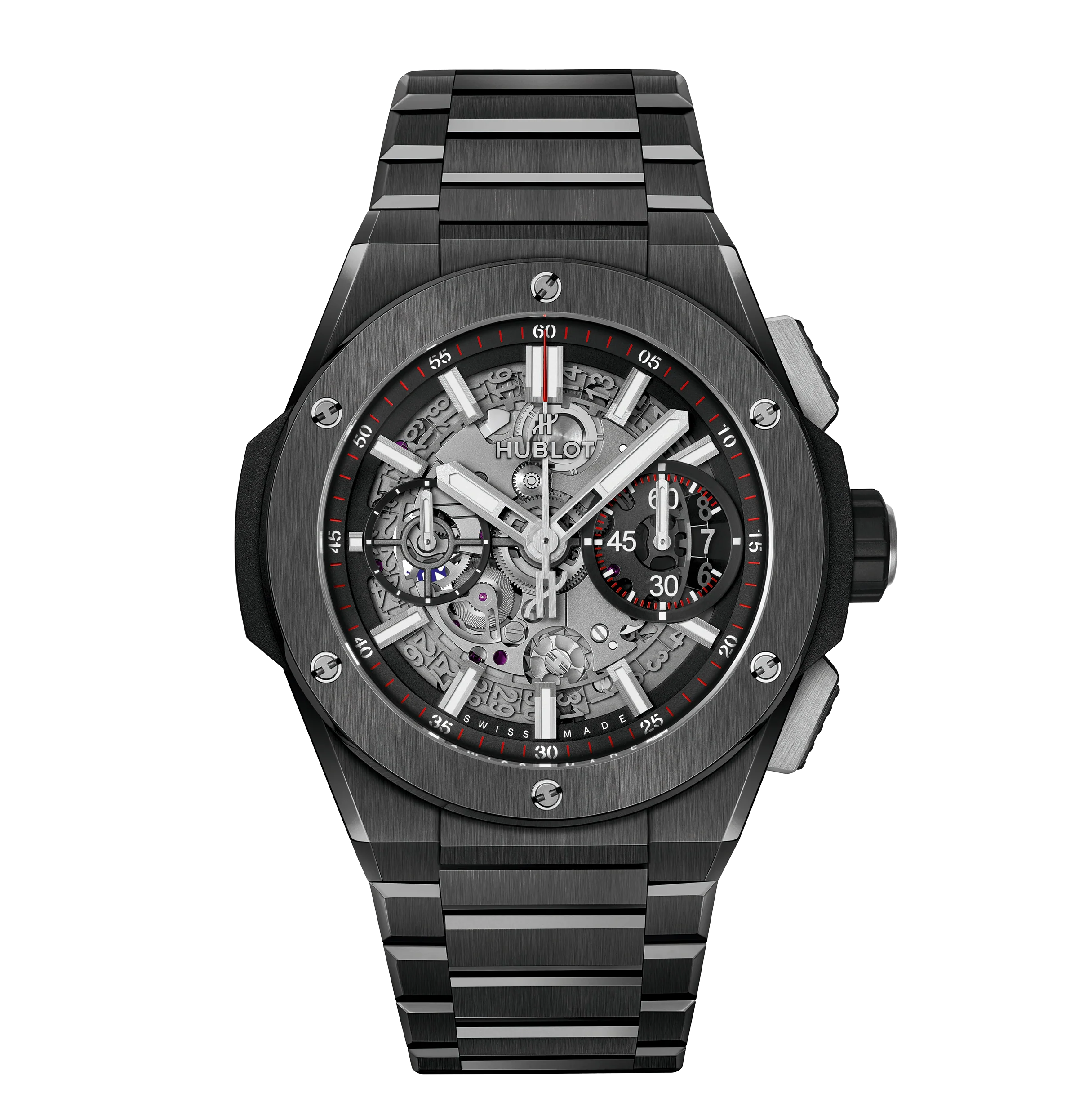 Hublot Big Bang Integrated Black Magic, 42mm with Ceramic Bracelet