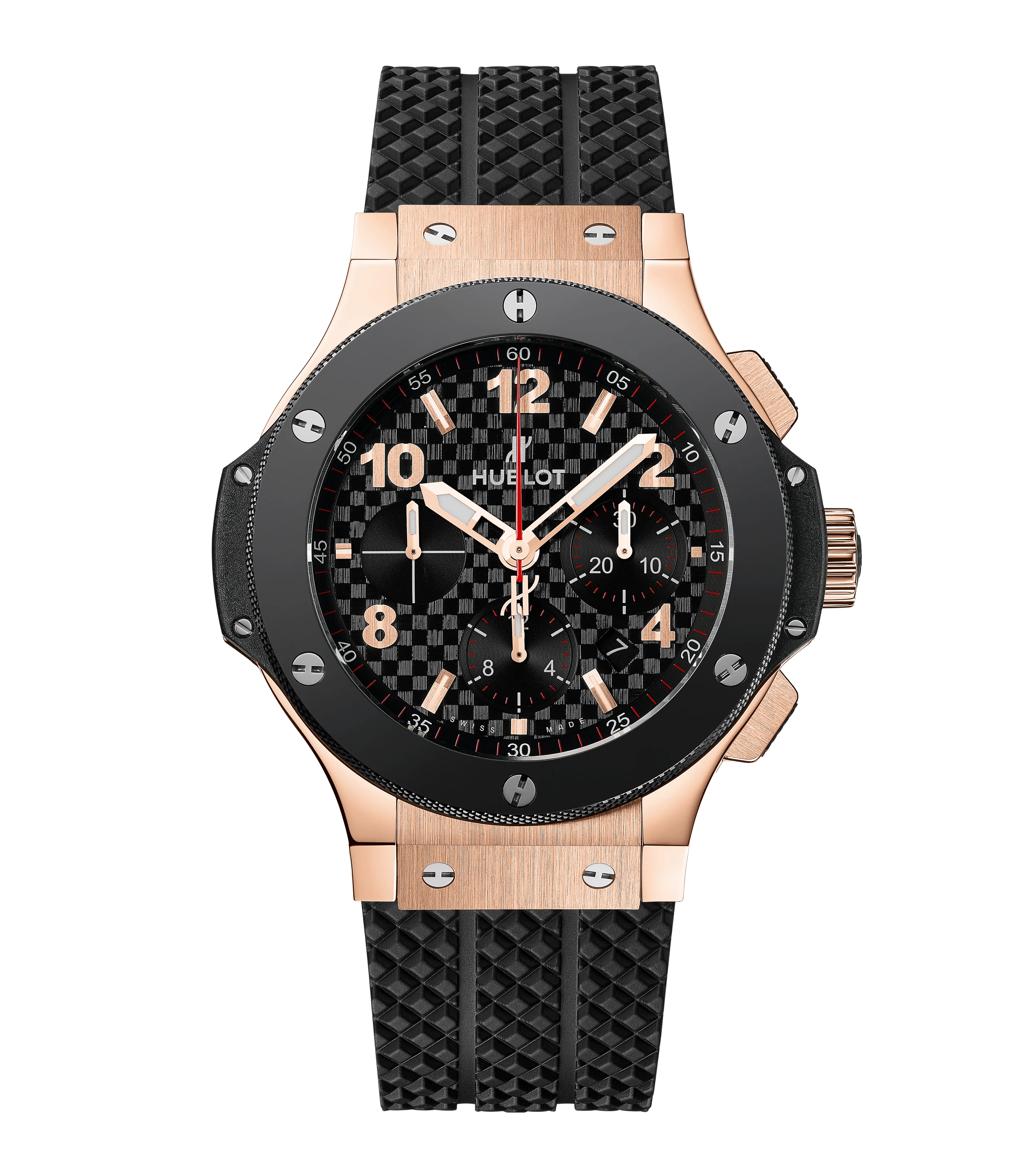 Hublot Big Bang Original Gold Ceramic, 44mm with Black Dial