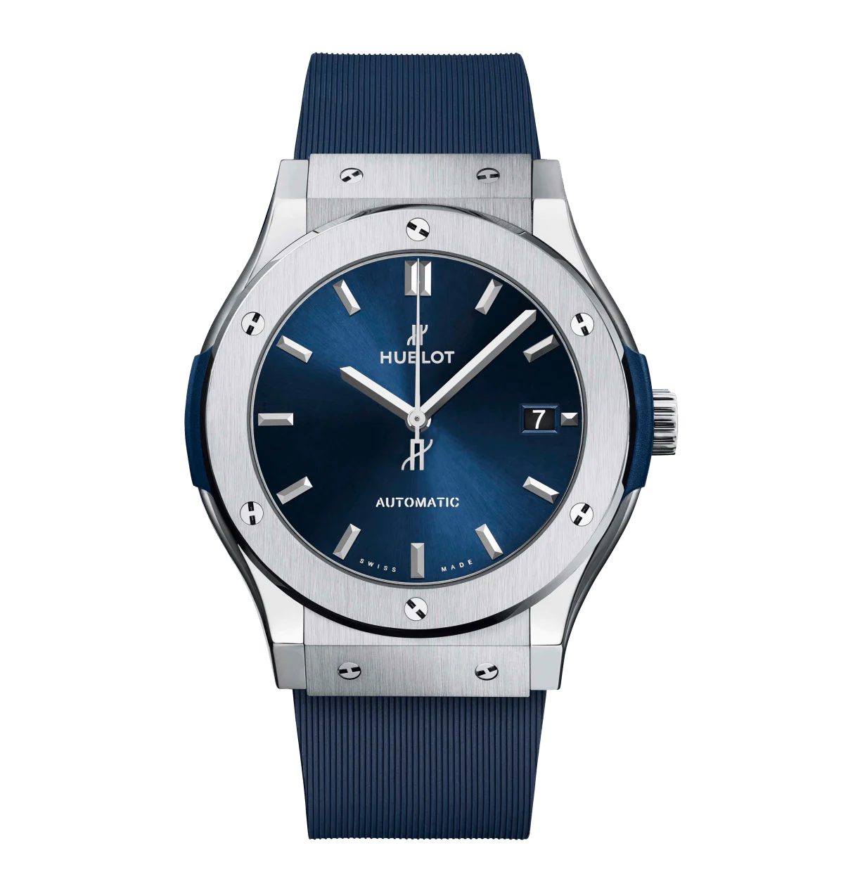 Hublot Classic Fusion Titanium Blue, 45mm with Blue Dial
