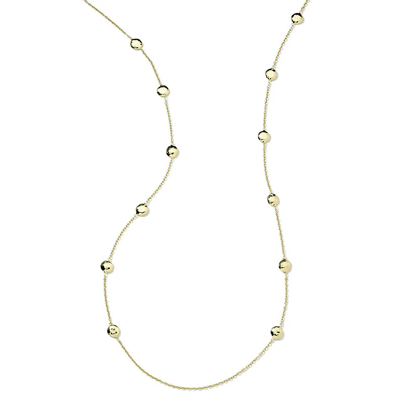 IPPOLITA Classico 18K Yellow Gold Pinball Long Station Necklace