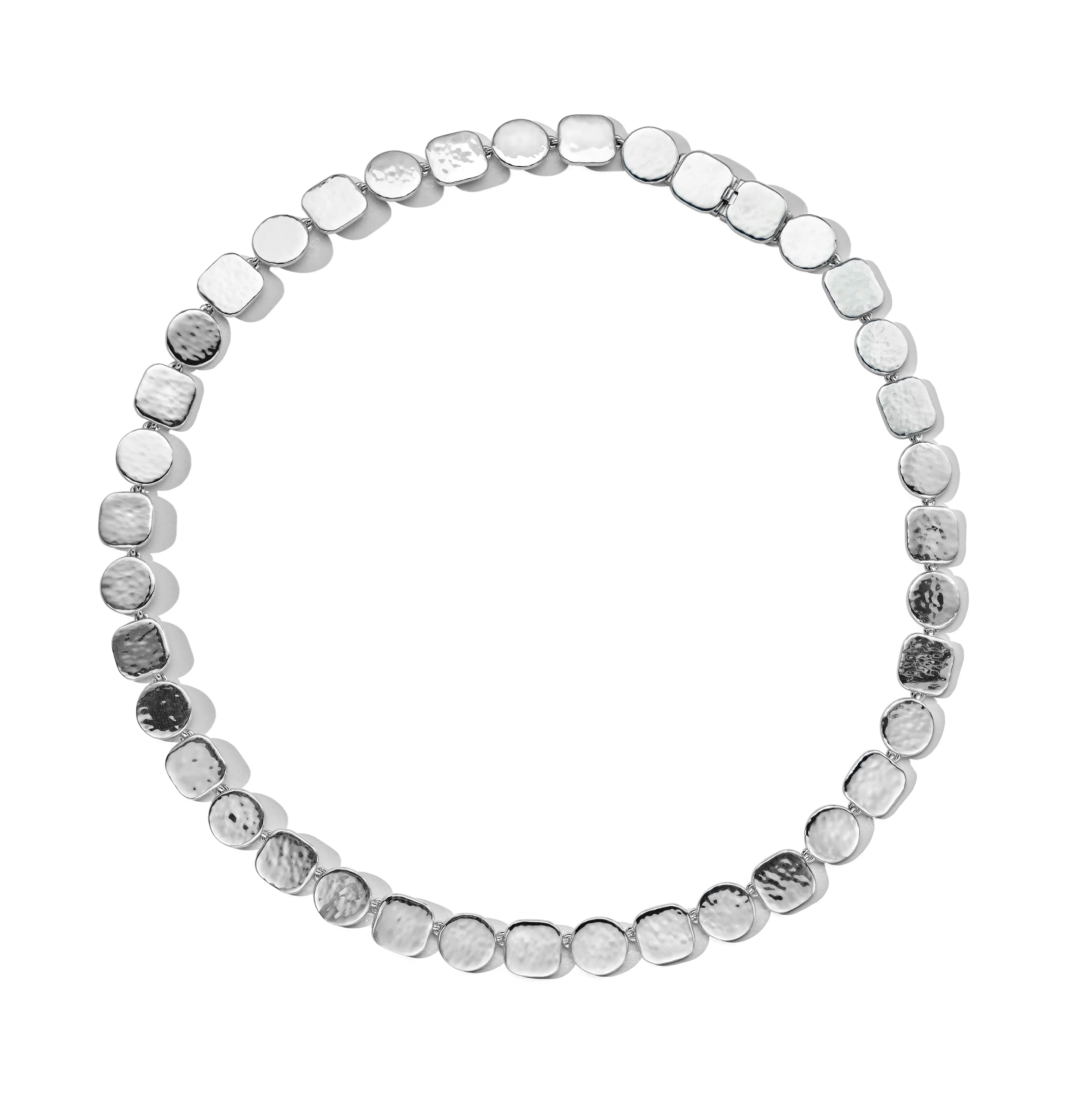 IPPOLITA Classico Sterling Silver Hammered Surface Flexible Necklace