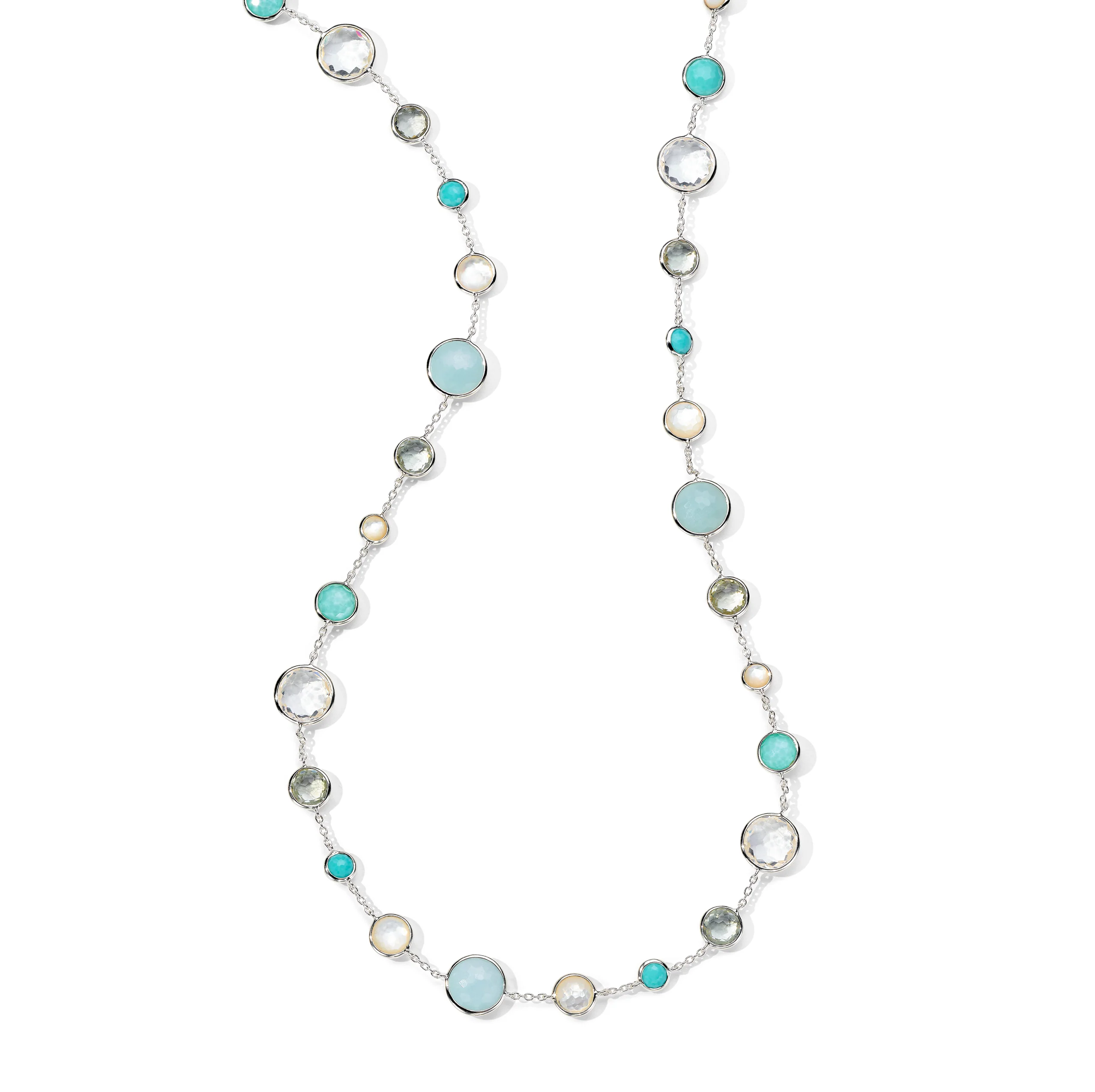 IPPOLITA Lollipop Lollitini Sterling Silver Long Necklace in Brezza