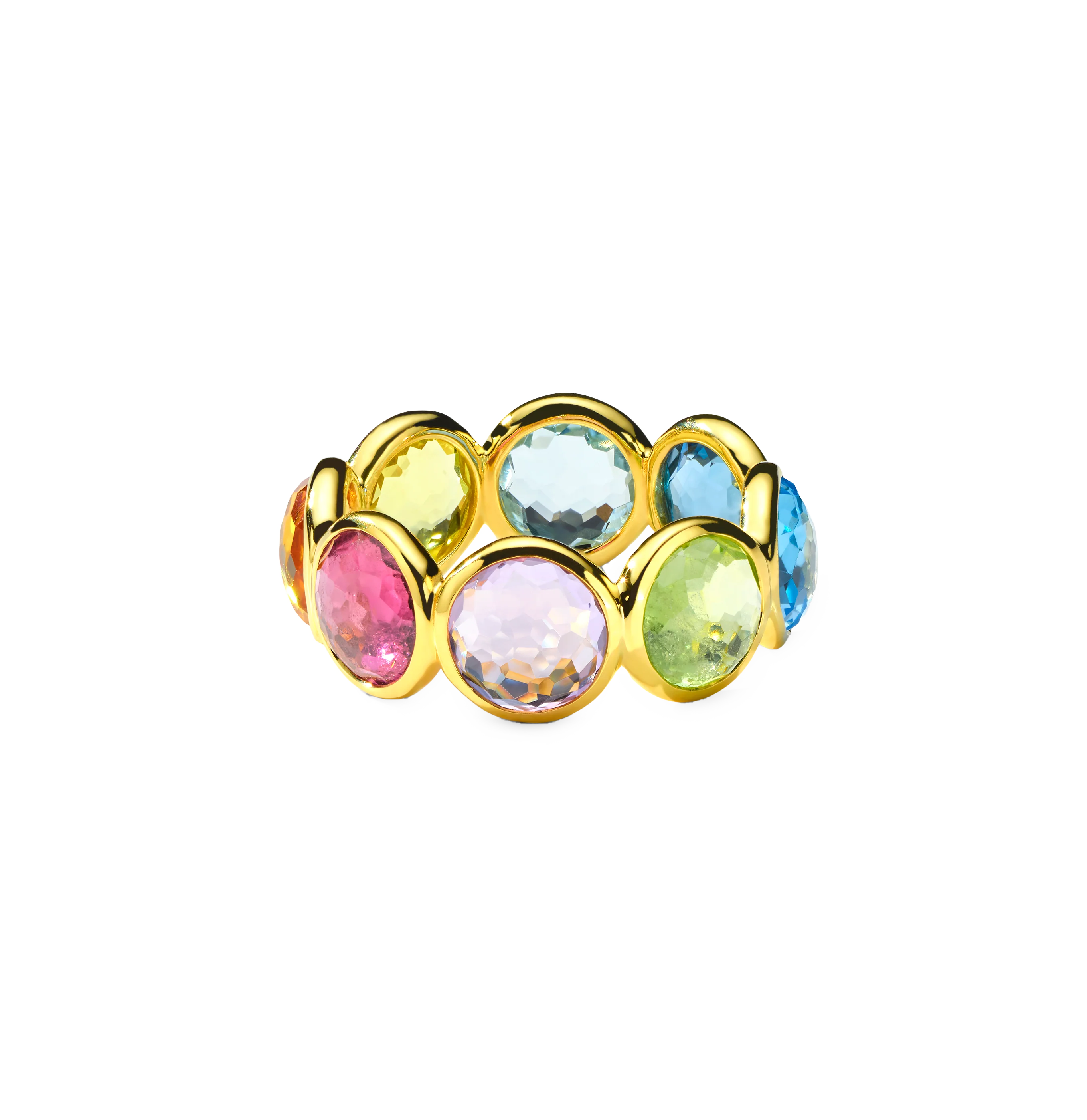 IPPOLITA Lollipop Multi-Stone Eternity Band in Rainbow