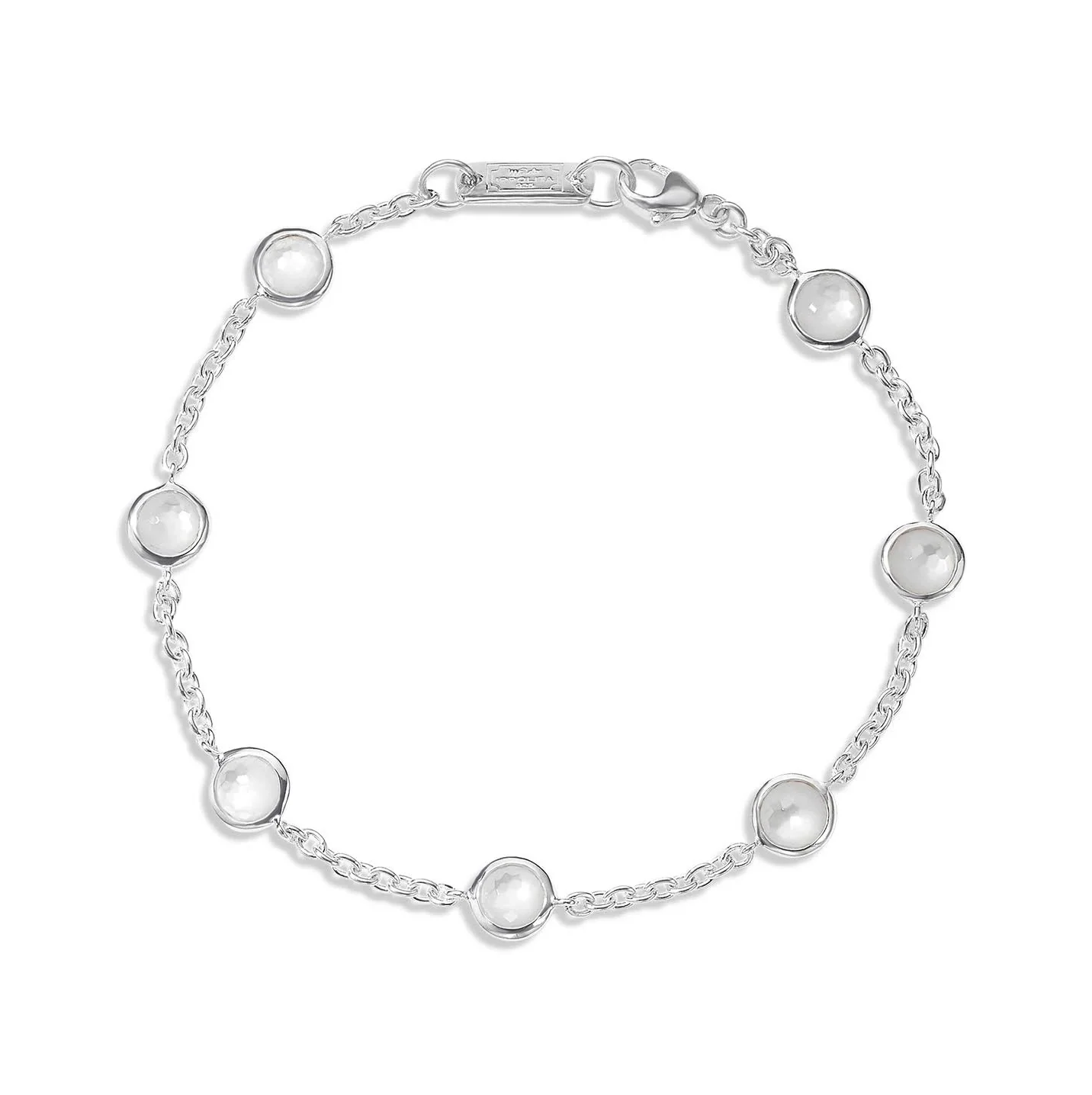 IPPOLITA LollipopĀ® Sterling Silver Gemstone Station Bracelet in Mother-of-Pearl