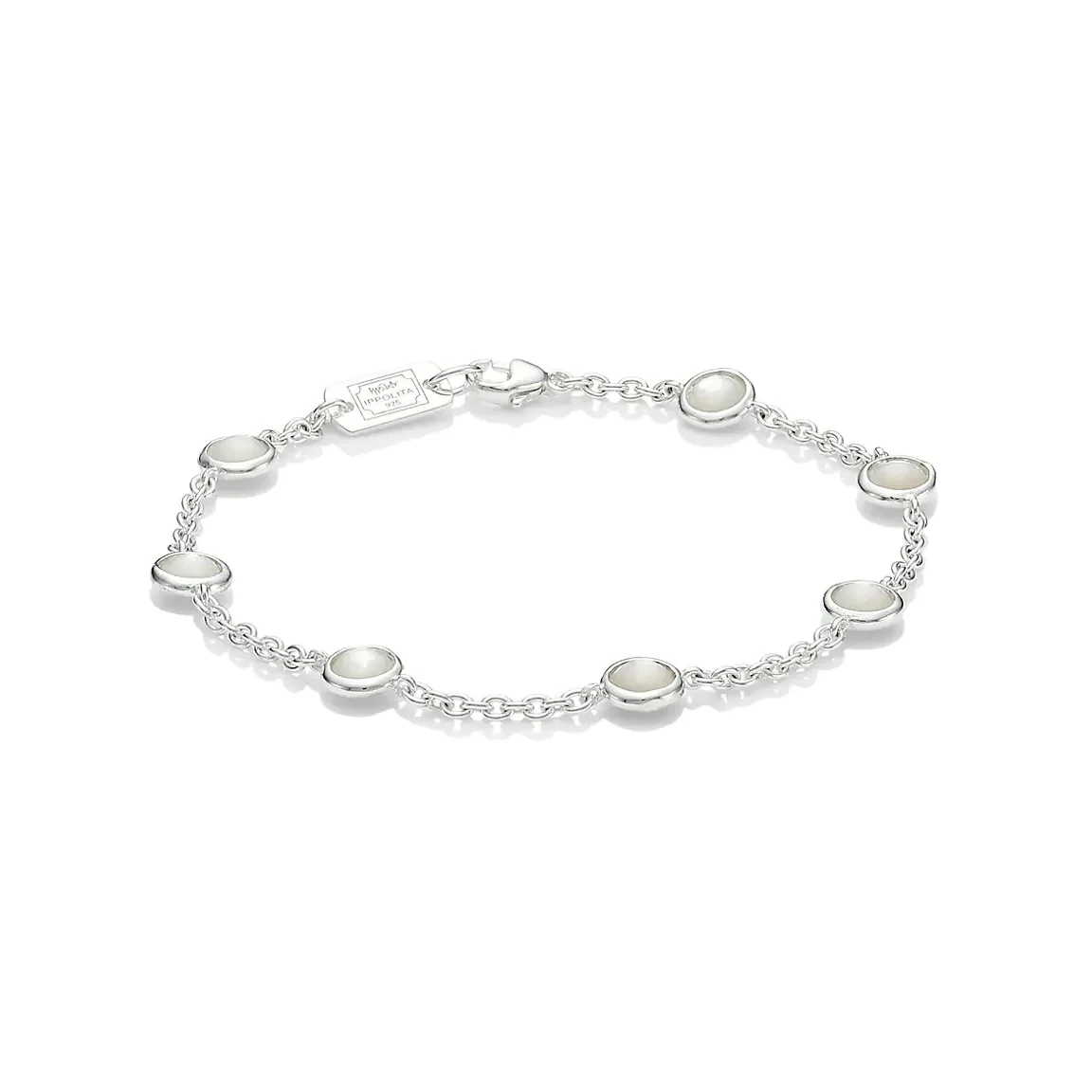 IPPOLITA LollipopĀ® Sterling Silver Gemstone Station Bracelet in Mother-of-Pearl - Image 2