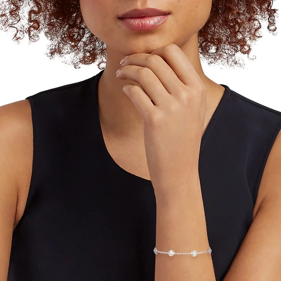 IPPOLITA LollipopĀ® Sterling Silver Gemstone Station Bracelet in Mother-of-Pearl - Image 3
