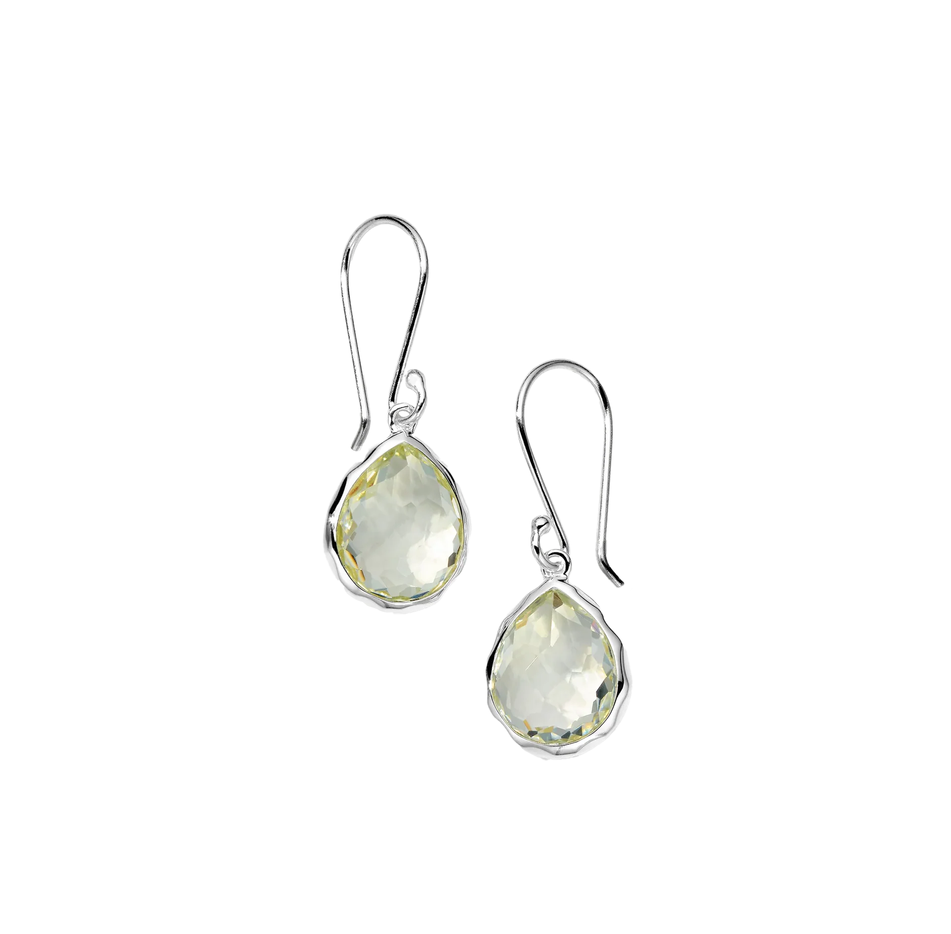 IPPOLITA Rock Candy Mini Teardrop Earrings in Prasiolite