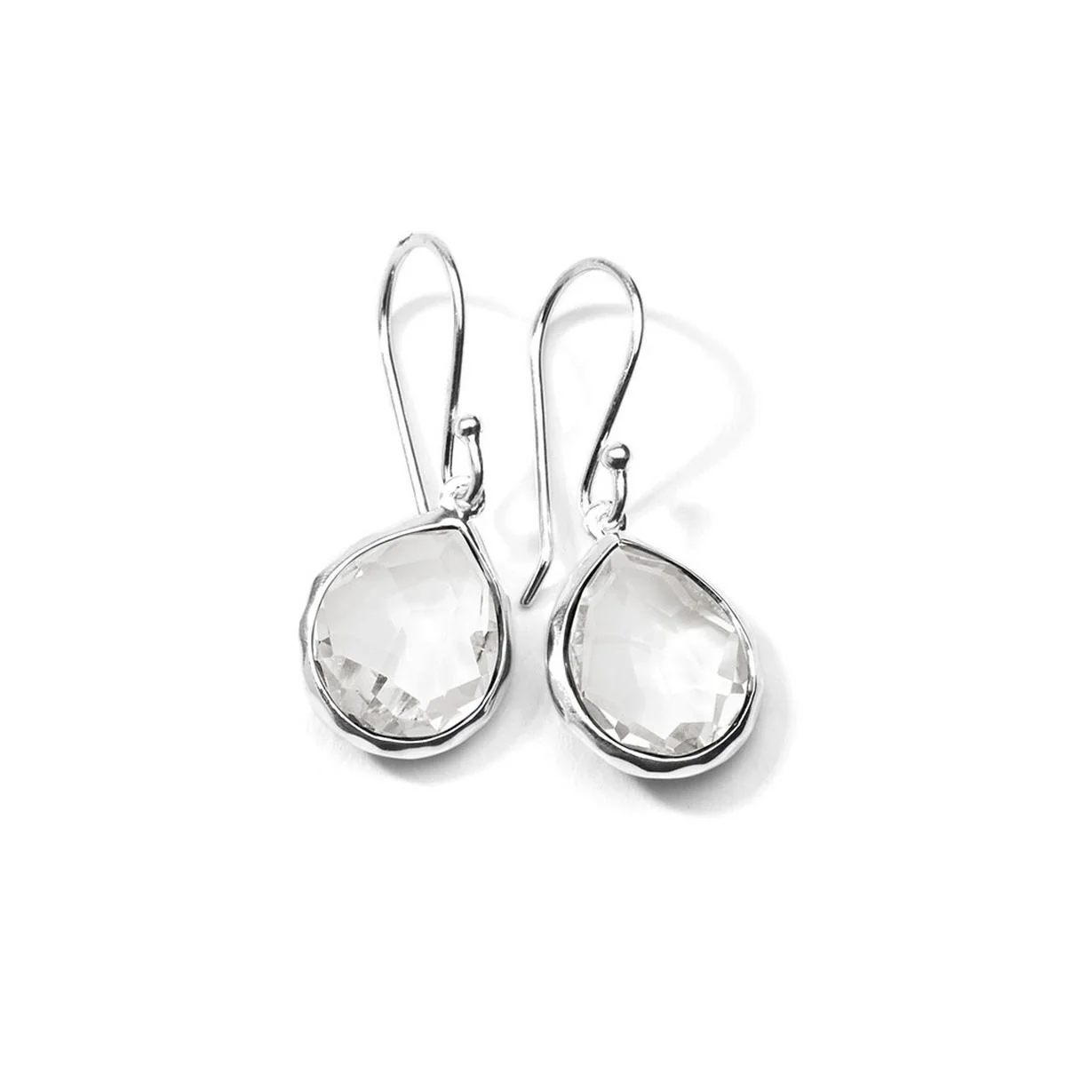 IPPOLITA Rock Candy® Mini Teardrop Earrings in Clear Quartz