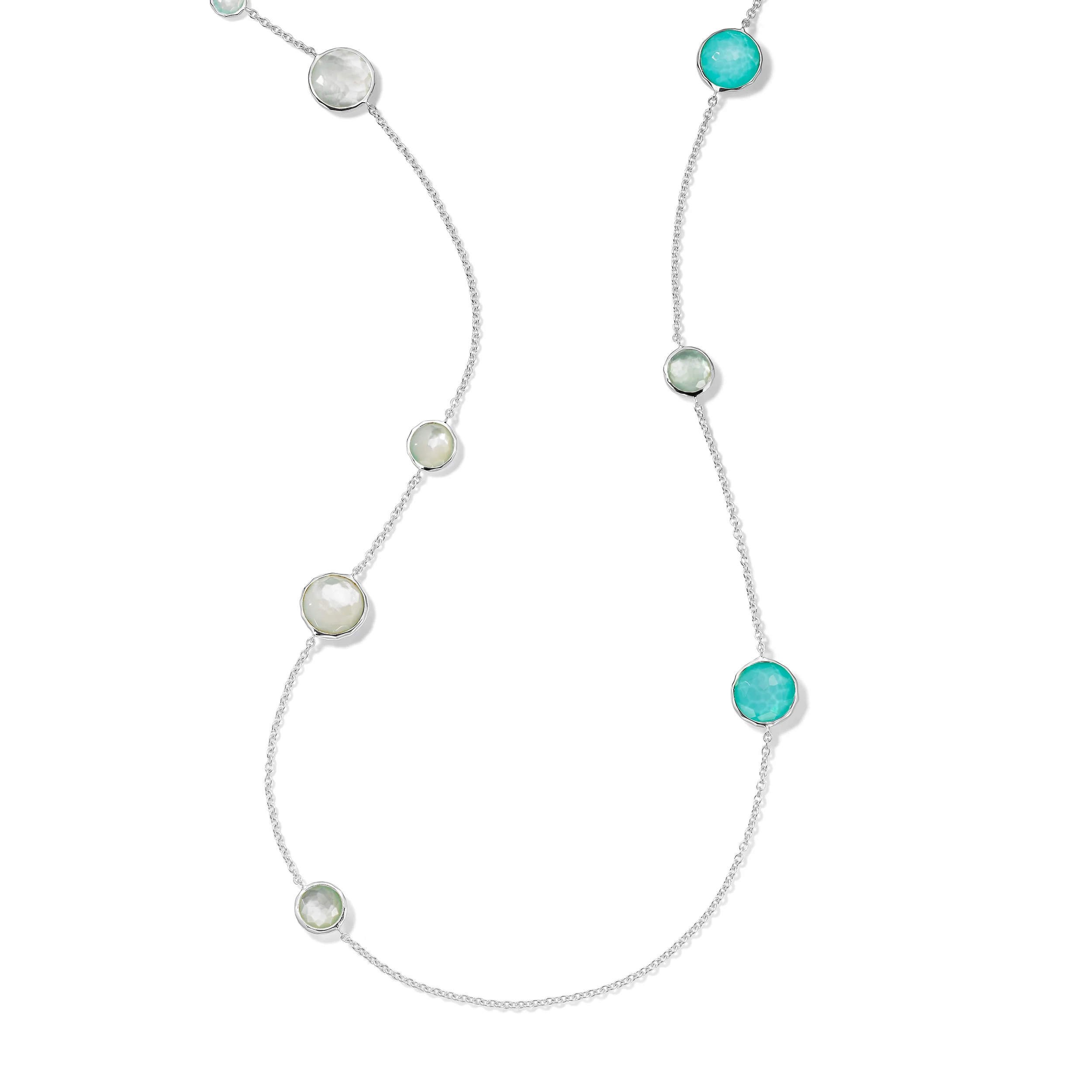 IPPOLITA Wonderland Mixed Multi-Stone Station Necklace
