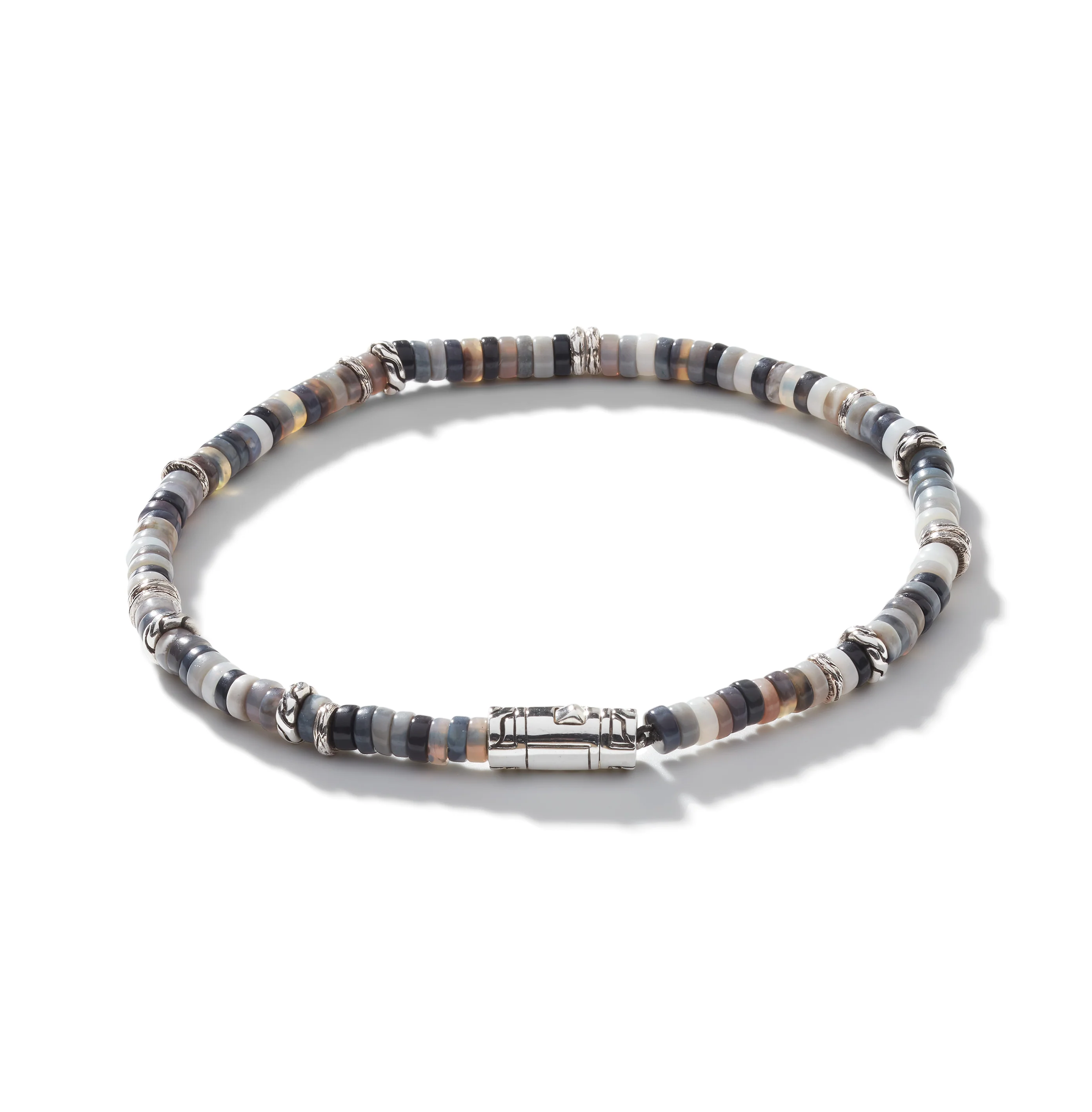 John Hardy Classic Chain Bracelet with Opal Beads - Image 2