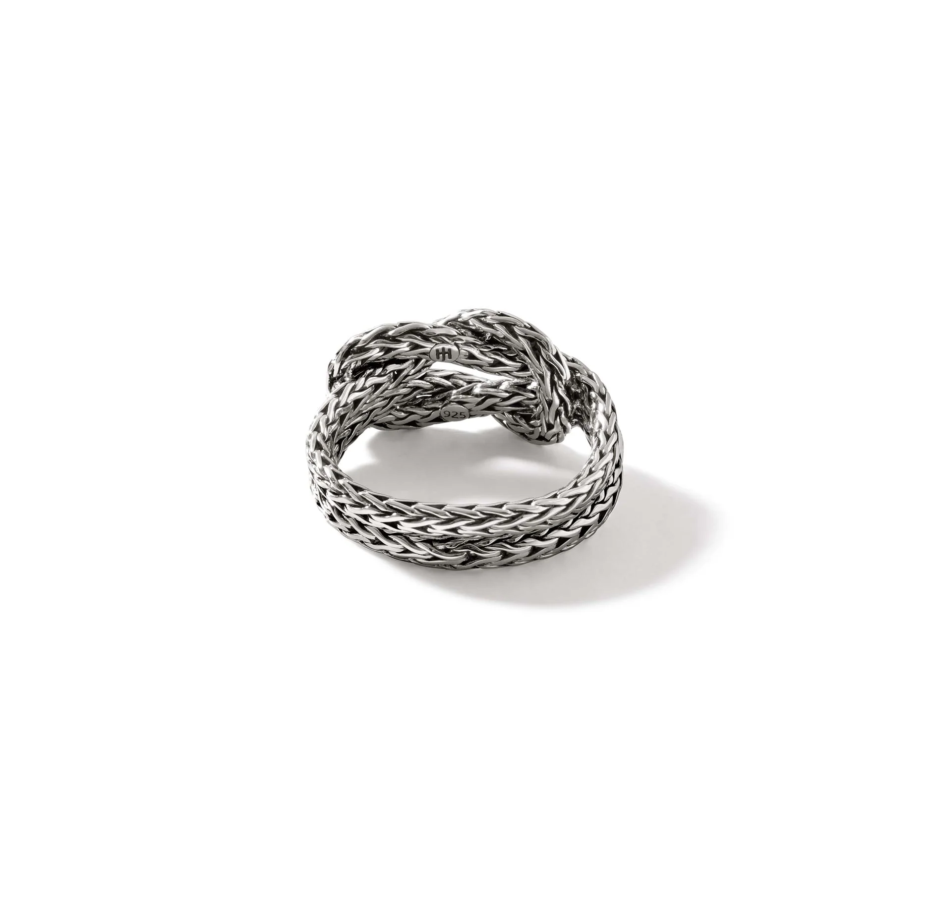 John Hardy Classic Chain Manah Silver Chain Ring, 2.5mm - Image 2