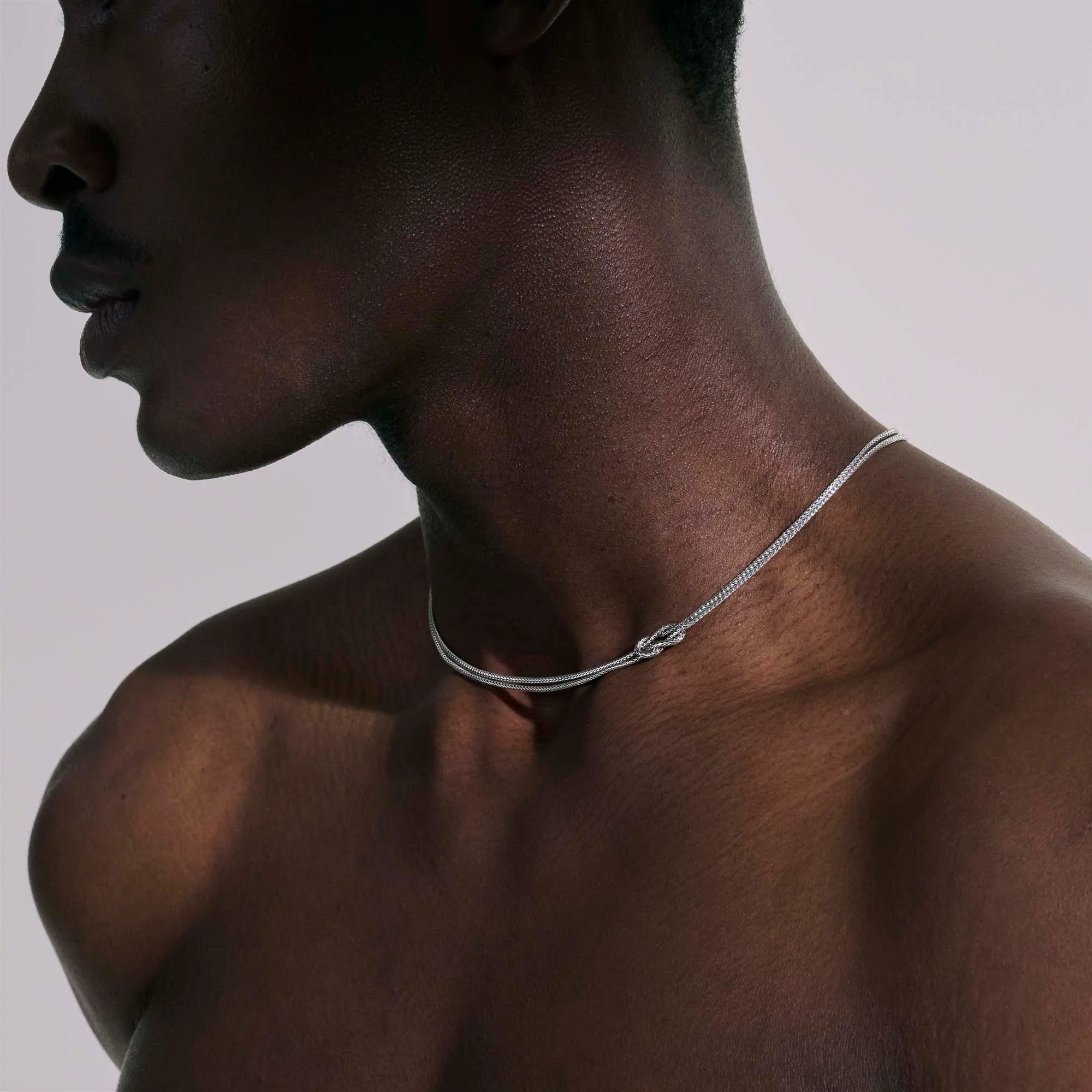 John Hardy Classic Chain Manah Sterling Silver Chain Necklace, 1.8mm - Image 2