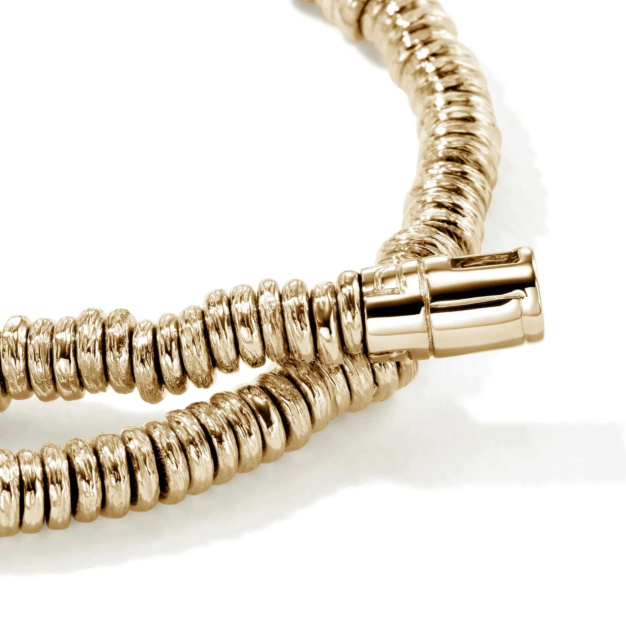 John Hardy Heishi Yellow Gold Bracelet - Image 2