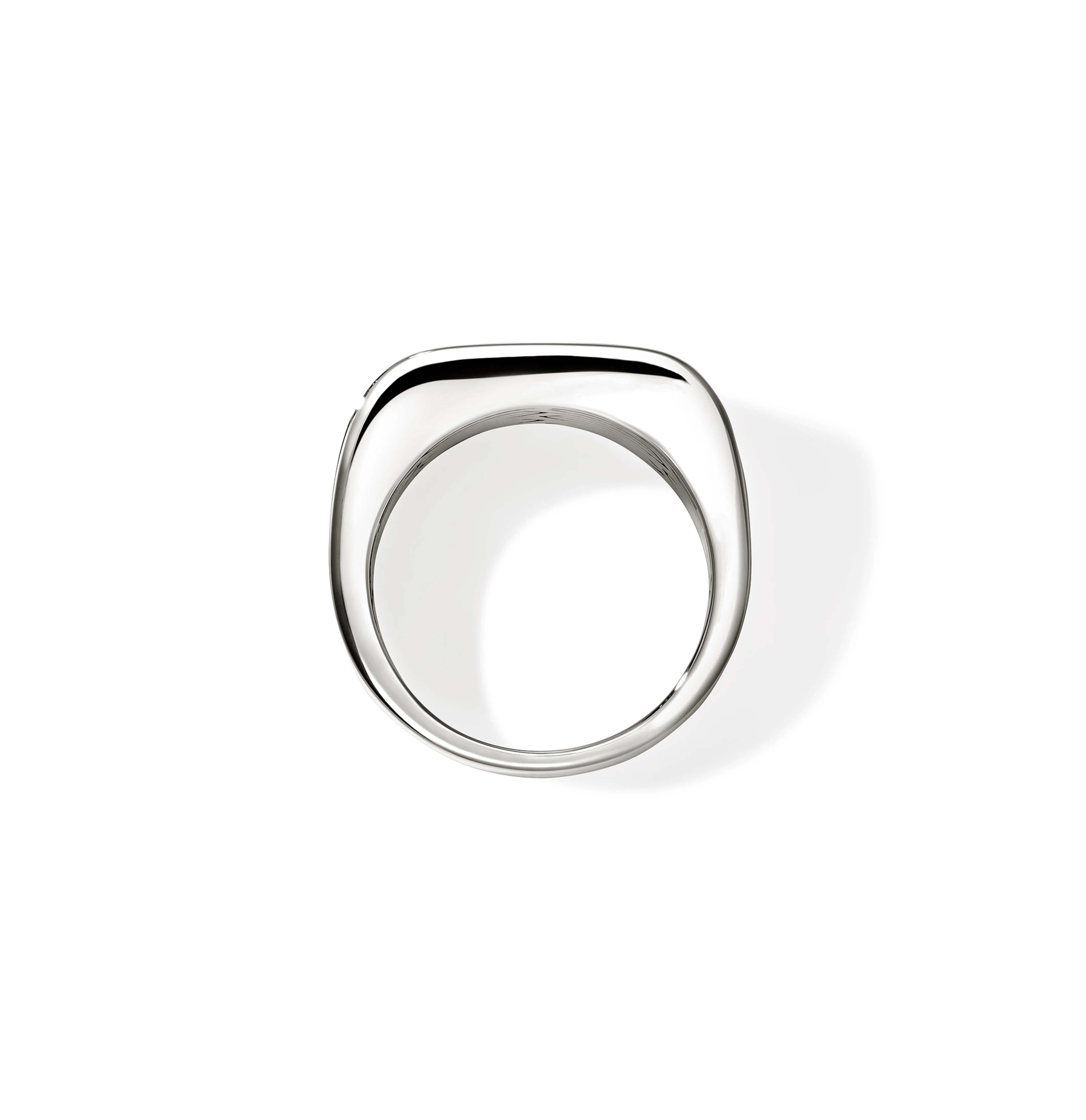 John Hardy Icon 50 Sterling Silver Signet Ring with Black Onyx - Image 3