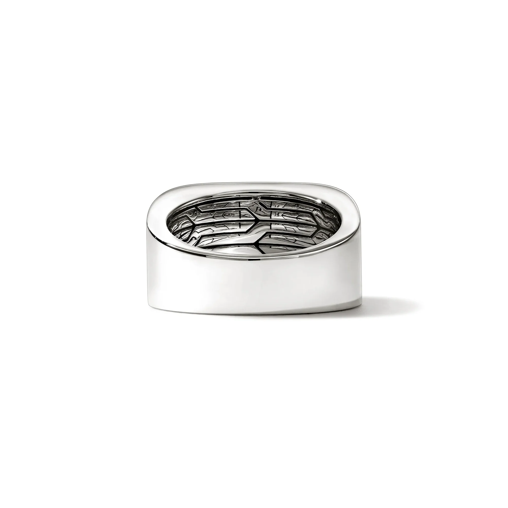 John Hardy Icon 50 Sterling Silver Signet Ring with Lapis Lazuli - Image 2