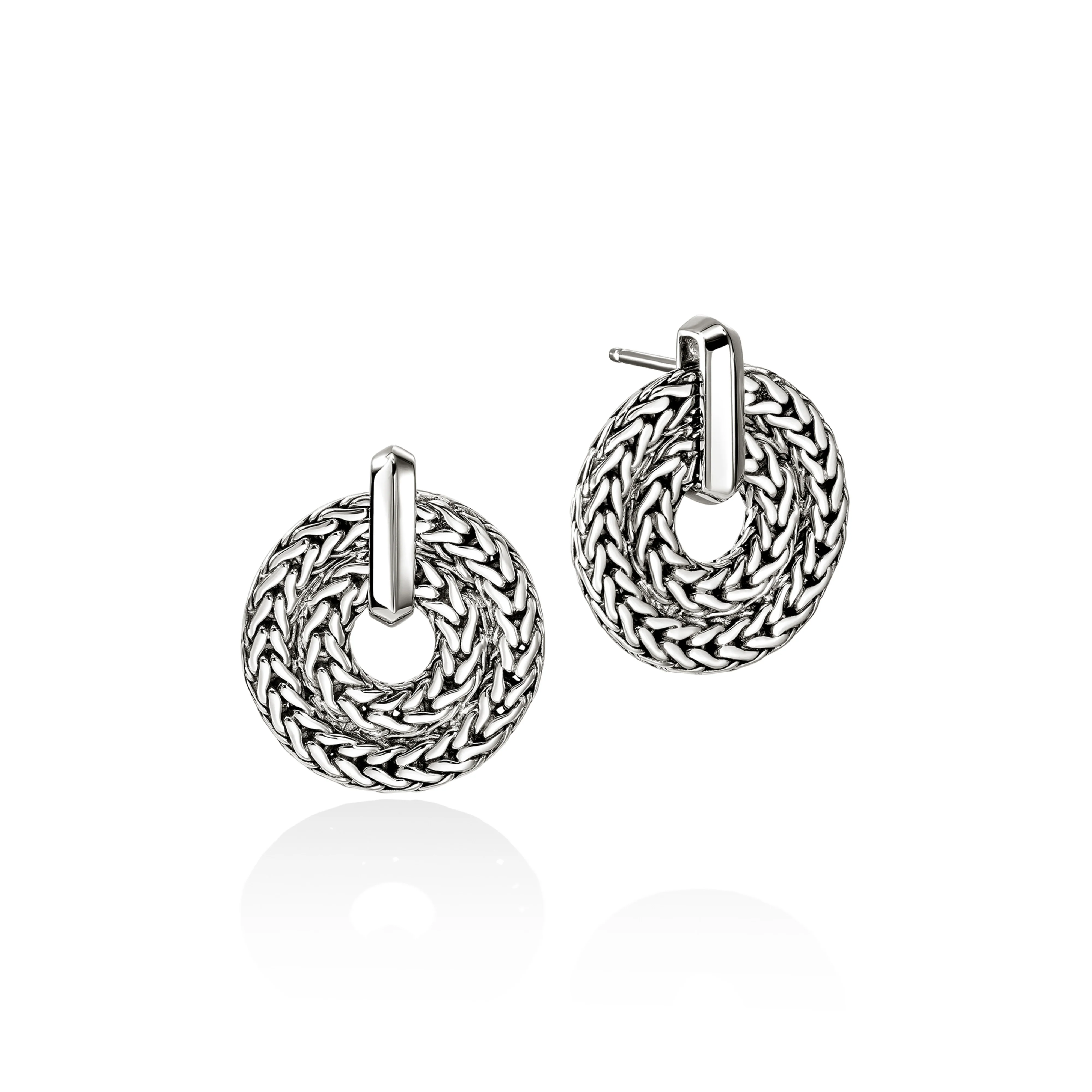 John Hardy Icon Link Sterling Silver Drop Earrings