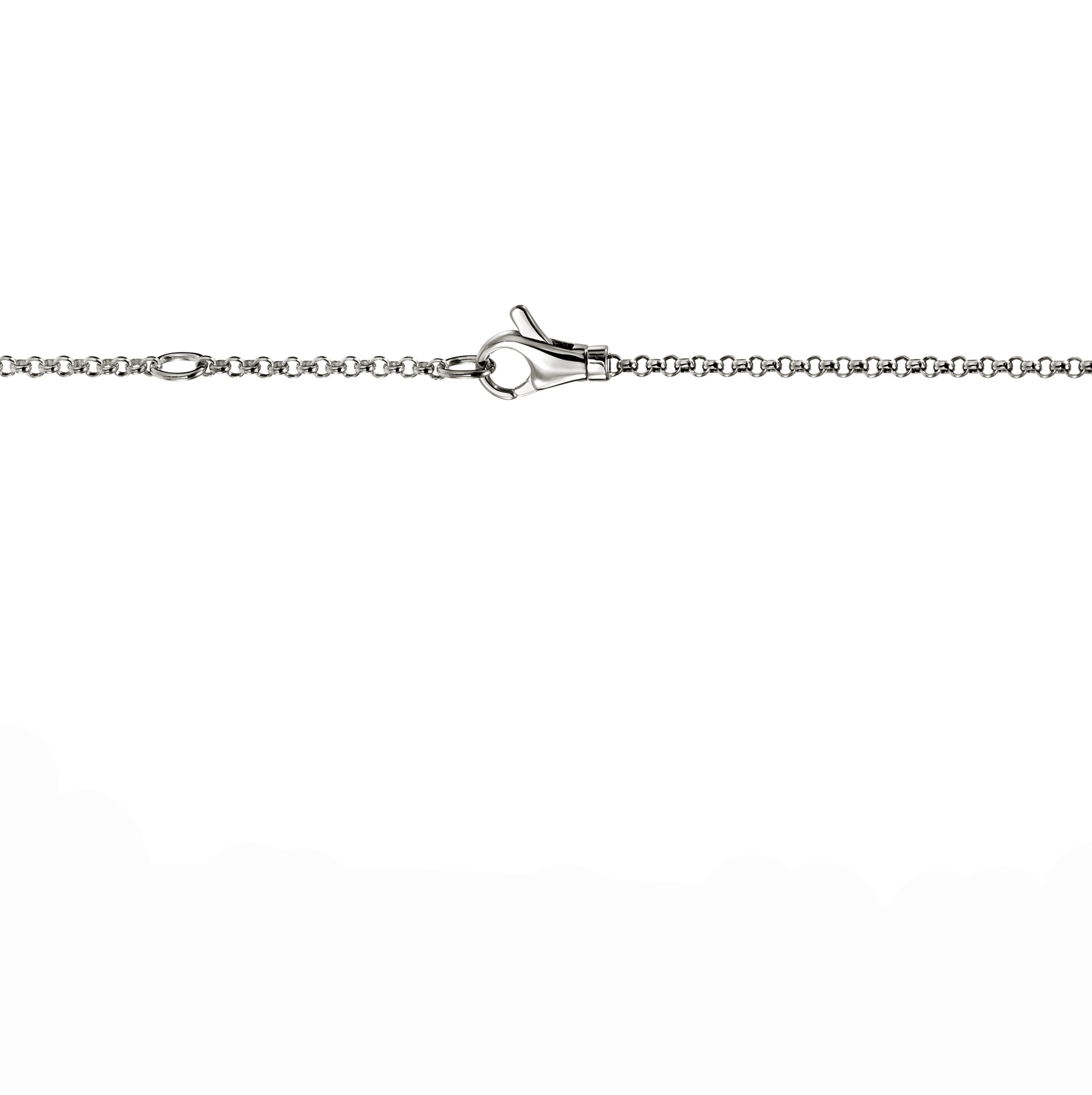 John Hardy Icon Link Sterling Silver Pendant with Diamonds - Image 4