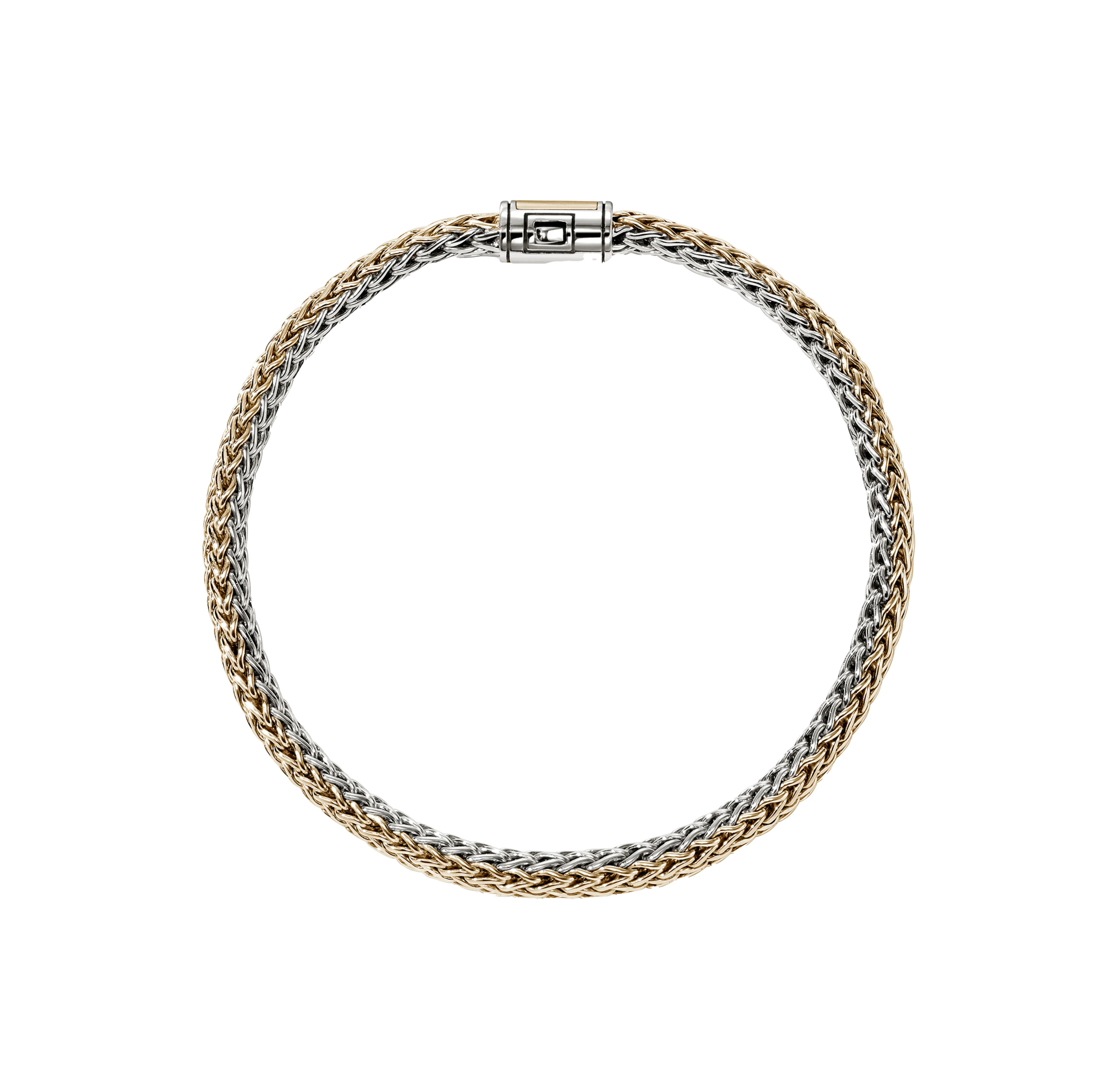 John Hardy Icon Mixed Metals Reversible Chain Bracelet, 5mm - Image 2