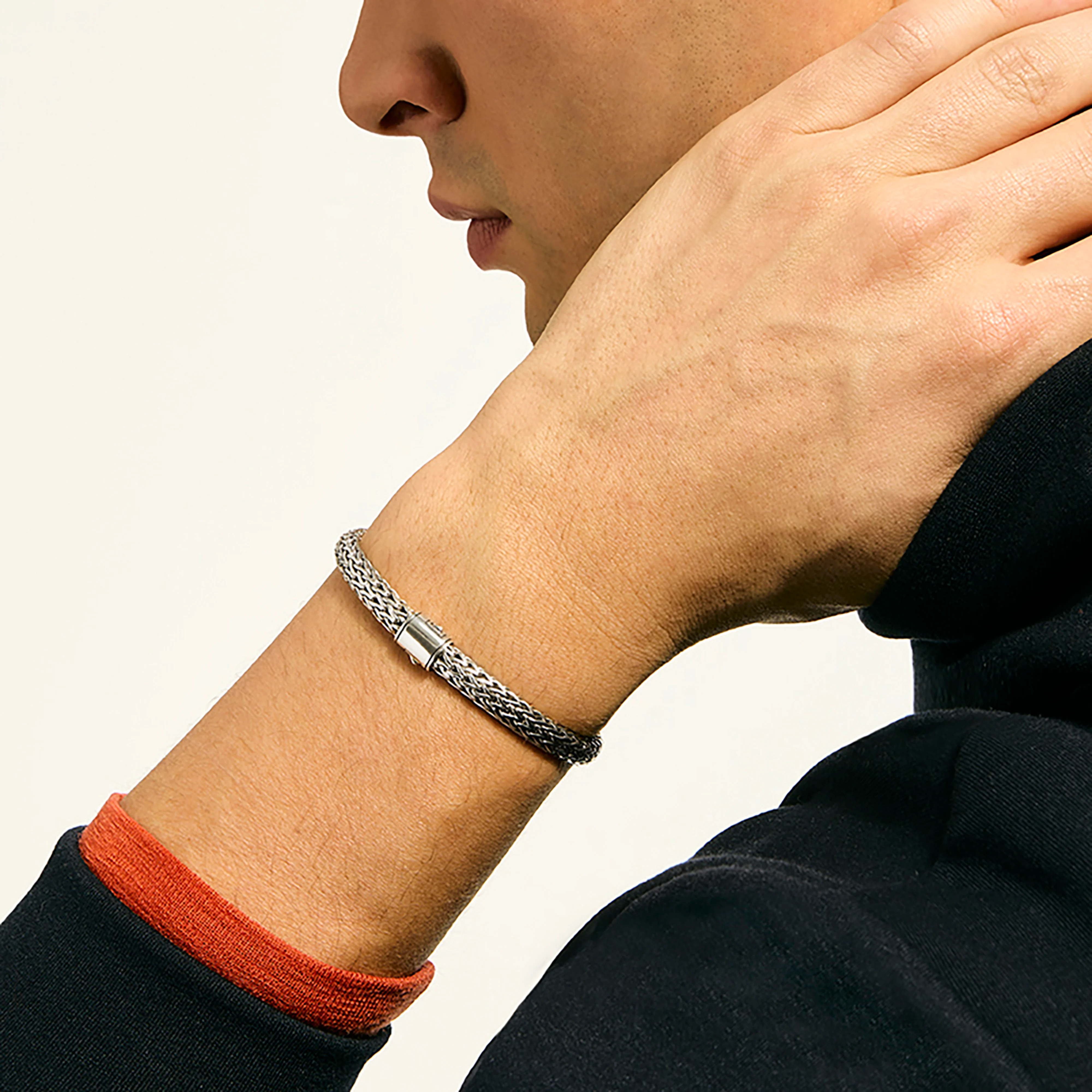 John Hardy Icon Sterling Silver Chain Bracelet, 6.5mm - Image 5