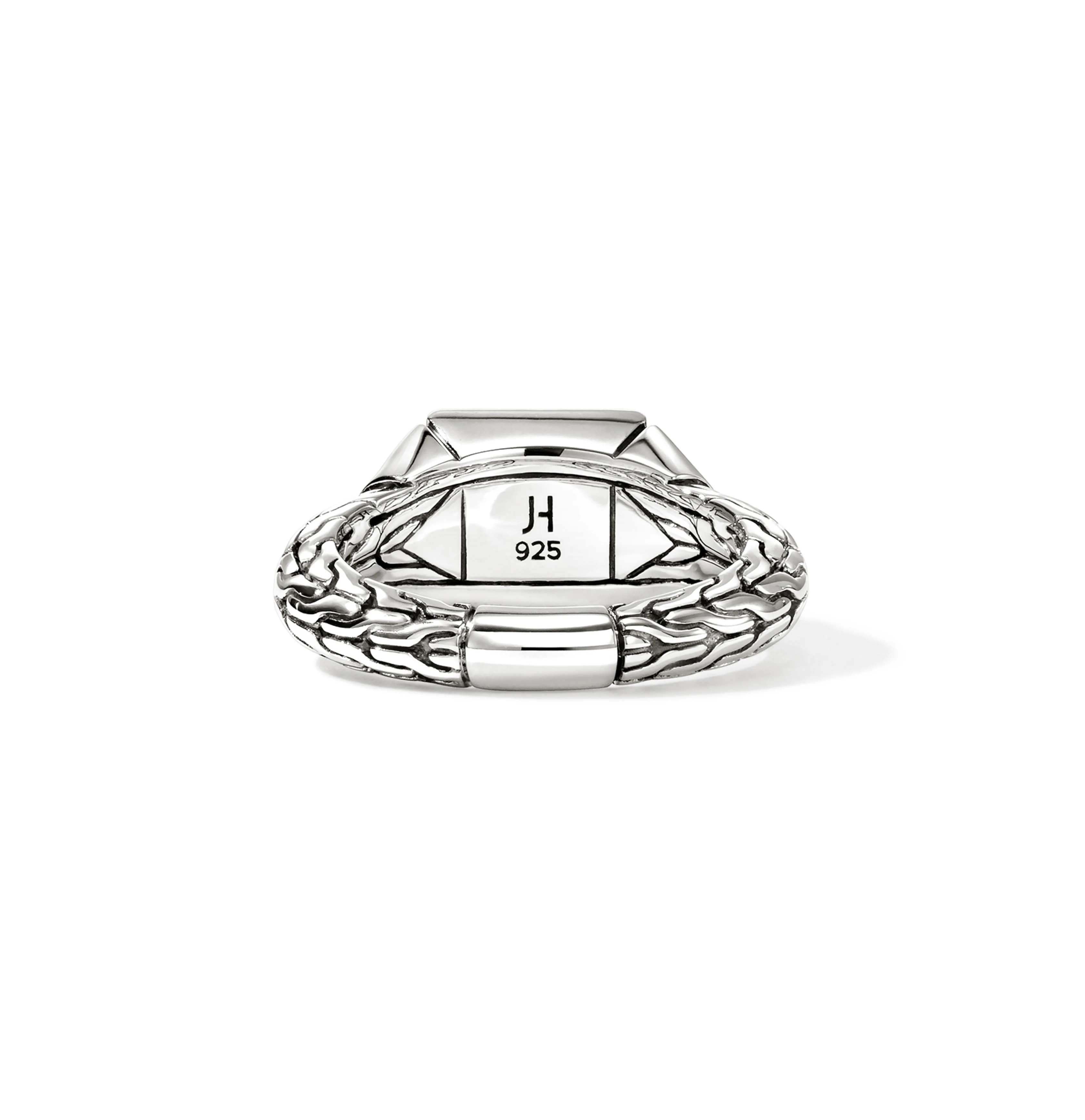 John Hardy Icon Stud Sterling Silver Pyramidal Ring, 9mm - Image 2
