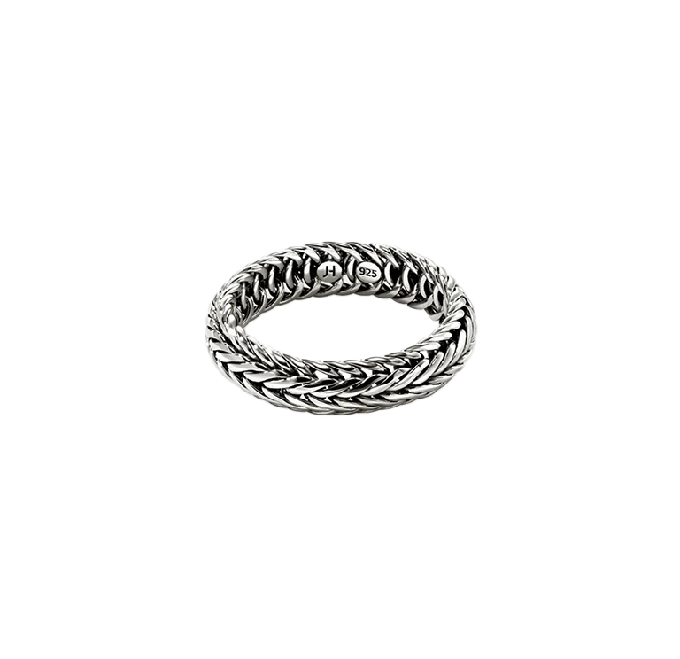 John Hardy Kami Sterling Silver Band, 6mm