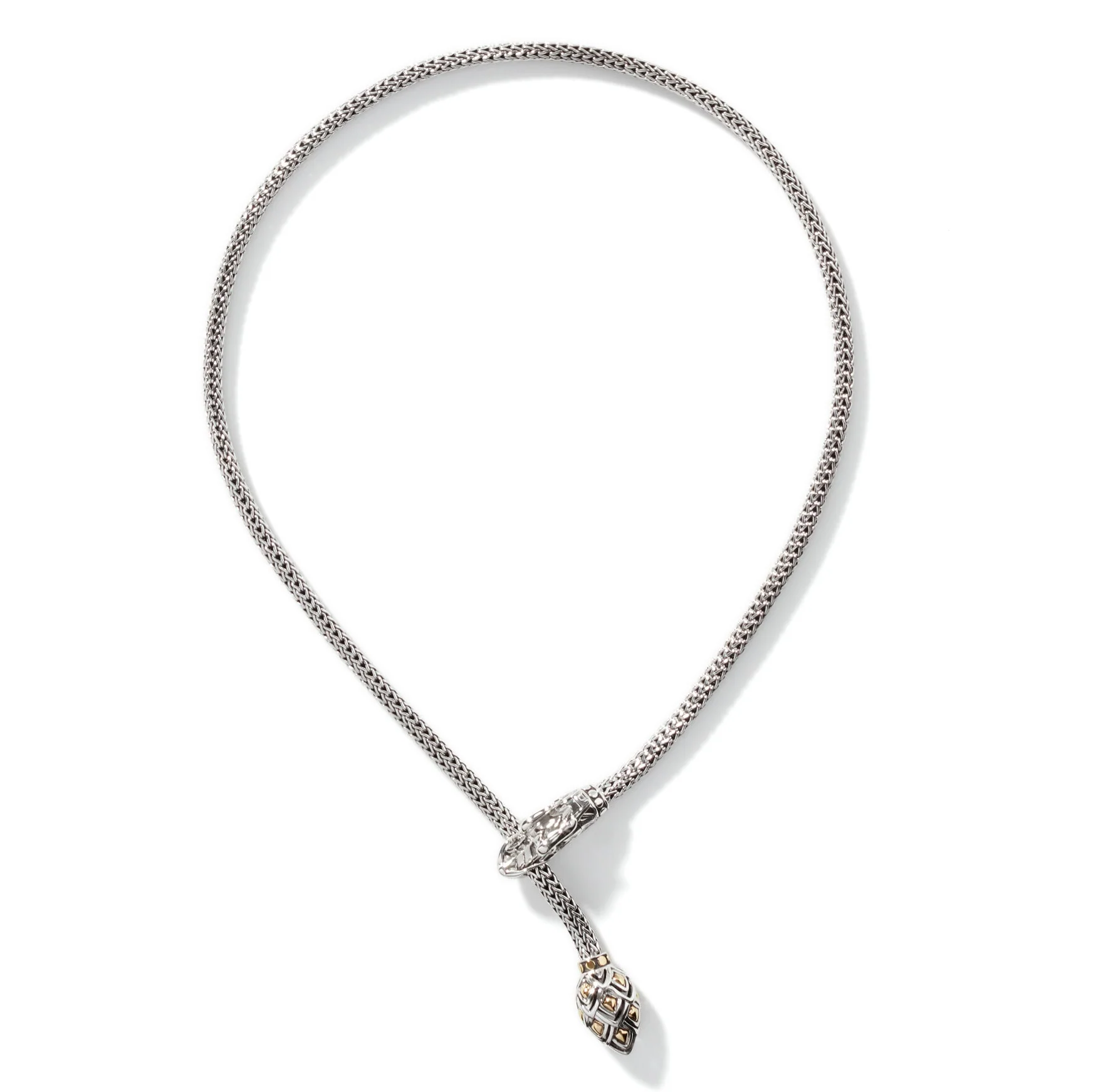 John Hardy Legends Naga Dragon Head Chain Necklace - Image 2