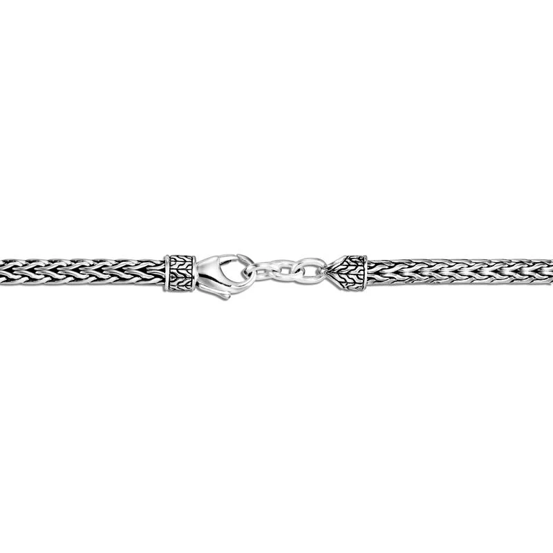 John Hardy Legends Naga Sterling Silver Station Bracelet with Blue Sapphires - Image 4