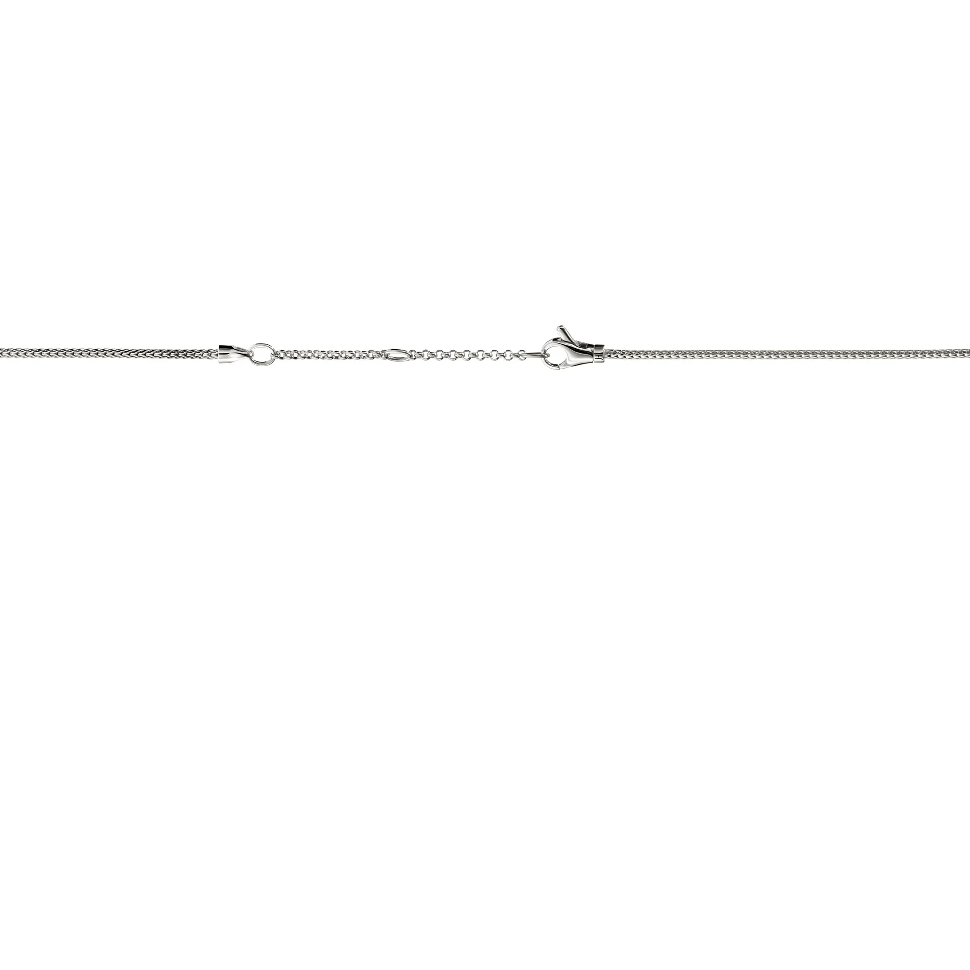 John Hardy Love Knot Sterling Silver Diamond Y Necklace - Image 4