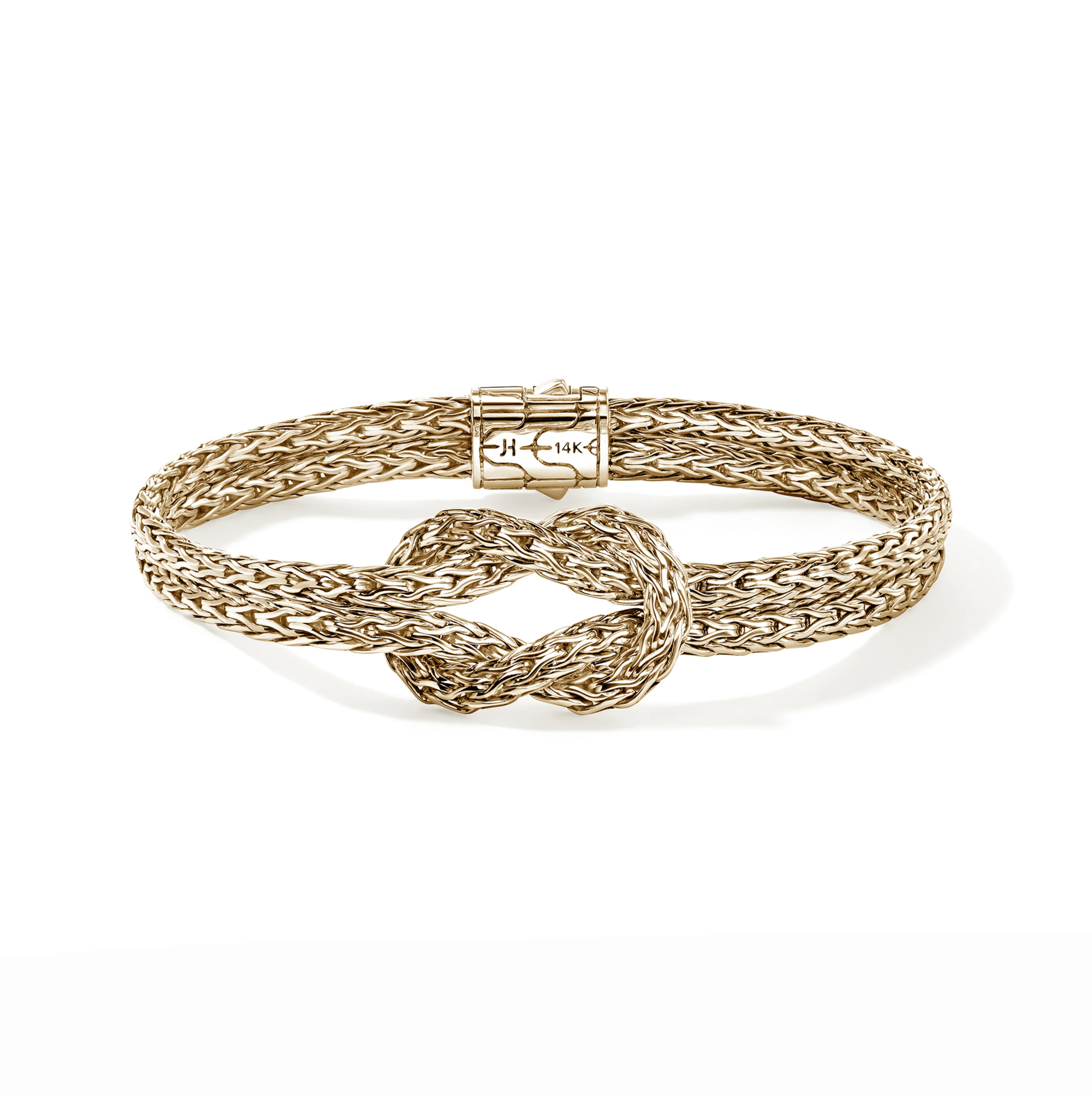 John Hardy Love Knot Yellow Gold Bracelet, 7mm