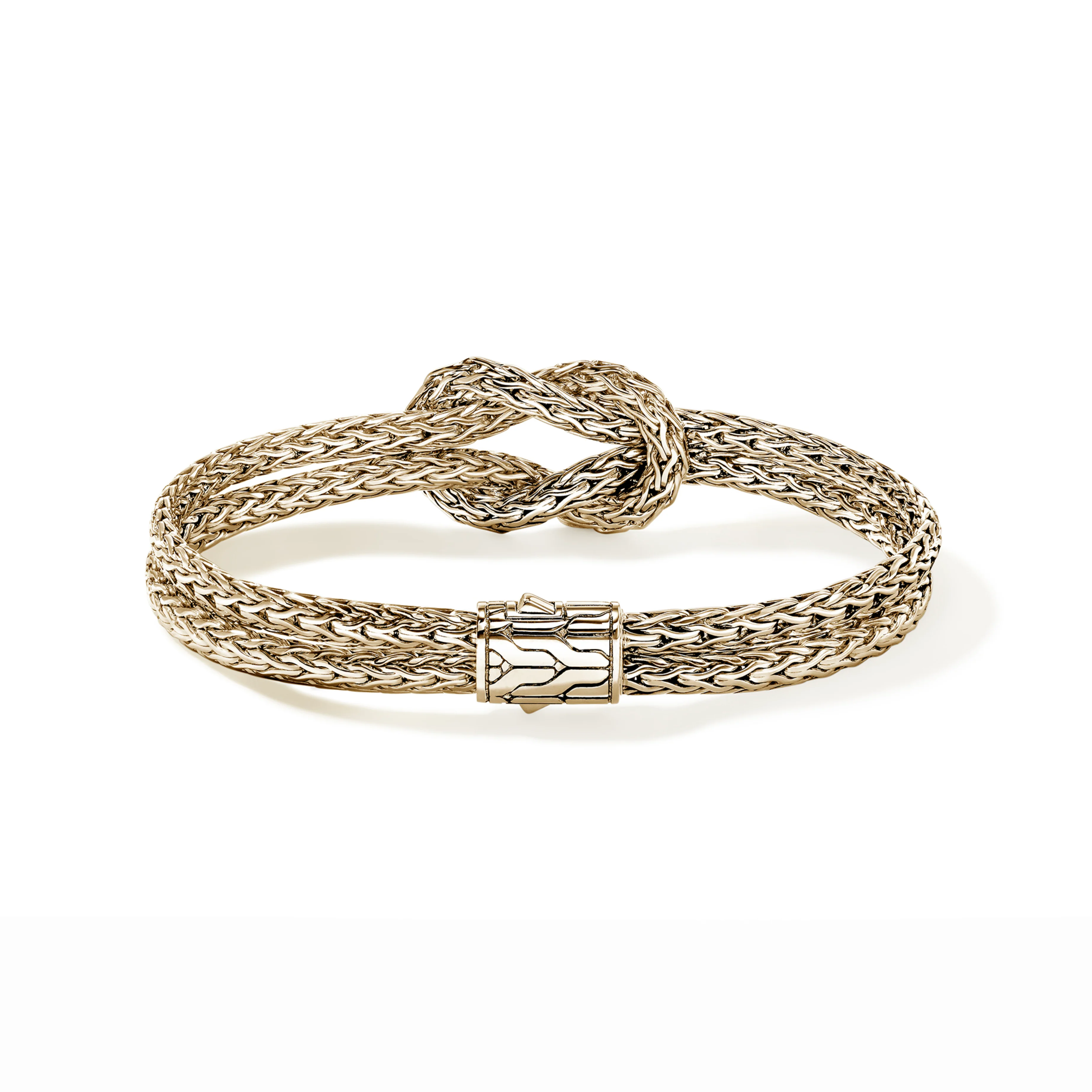 John Hardy Love Knot Yellow Gold Bracelet, 7mm - Image 2