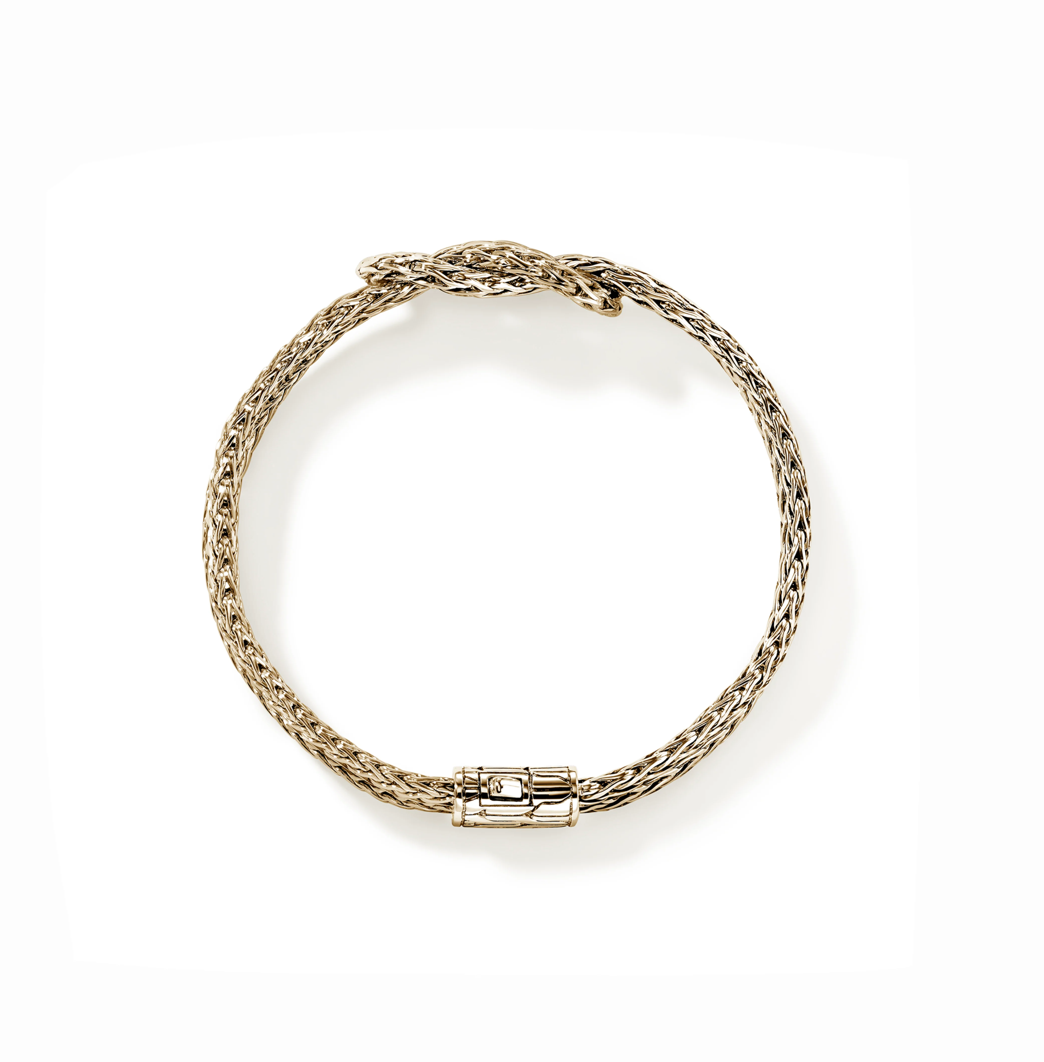 John Hardy Love Knot Yellow Gold Bracelet, 7mm - Image 3
