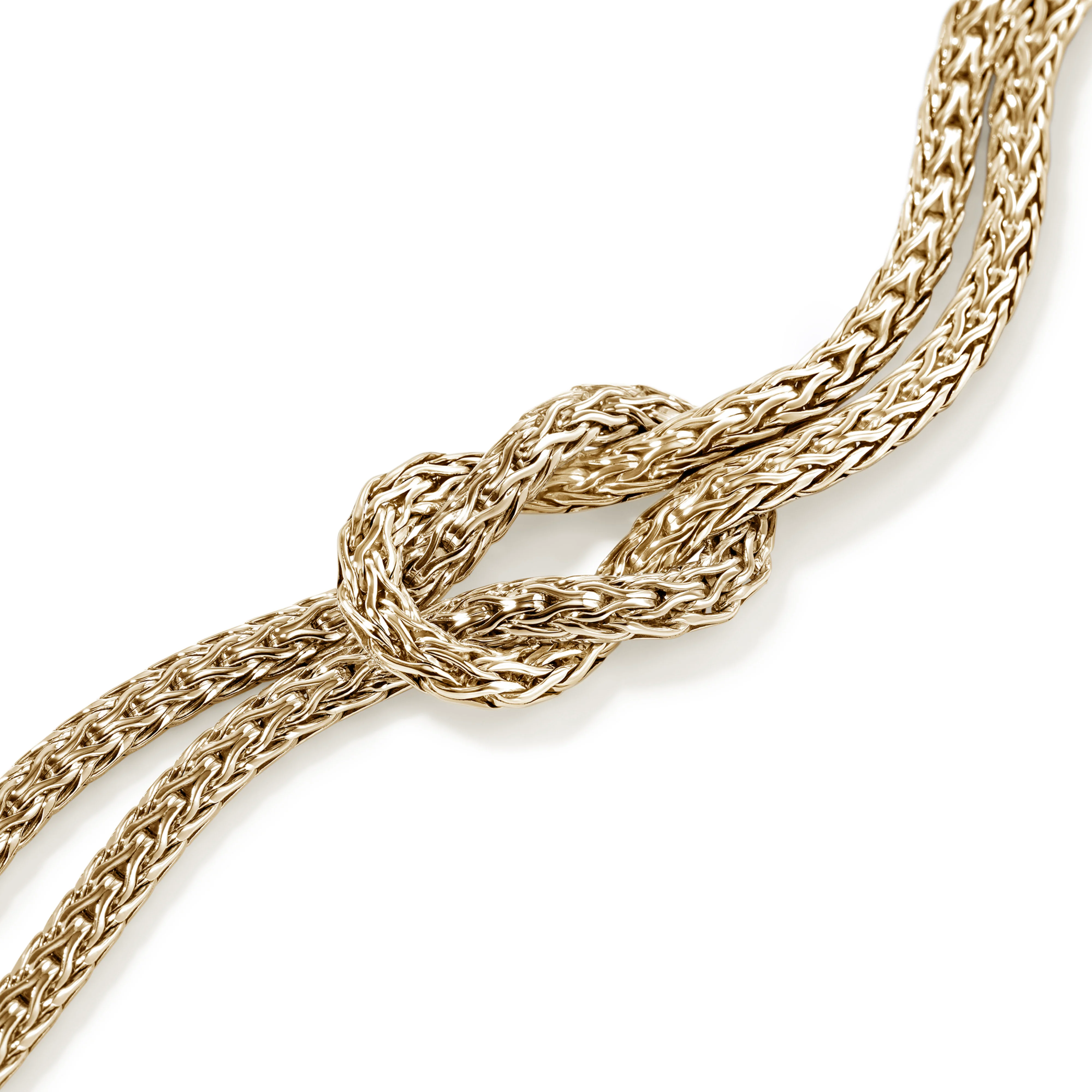 John Hardy Love Knot Yellow Gold Bracelet, 7mm - Image 4