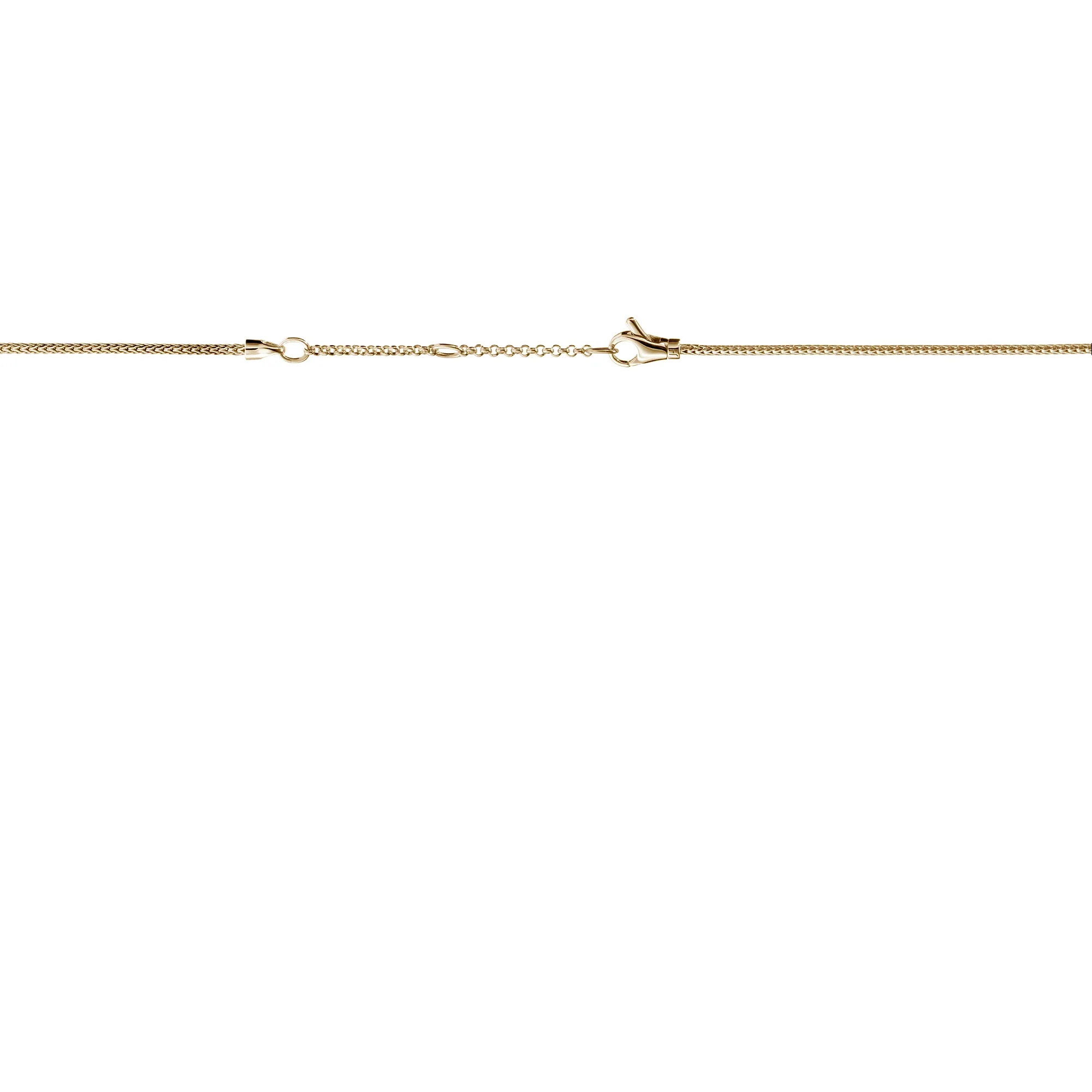 John Hardy Love Knot Yellow Gold Diamond Y Necklace - Image 4