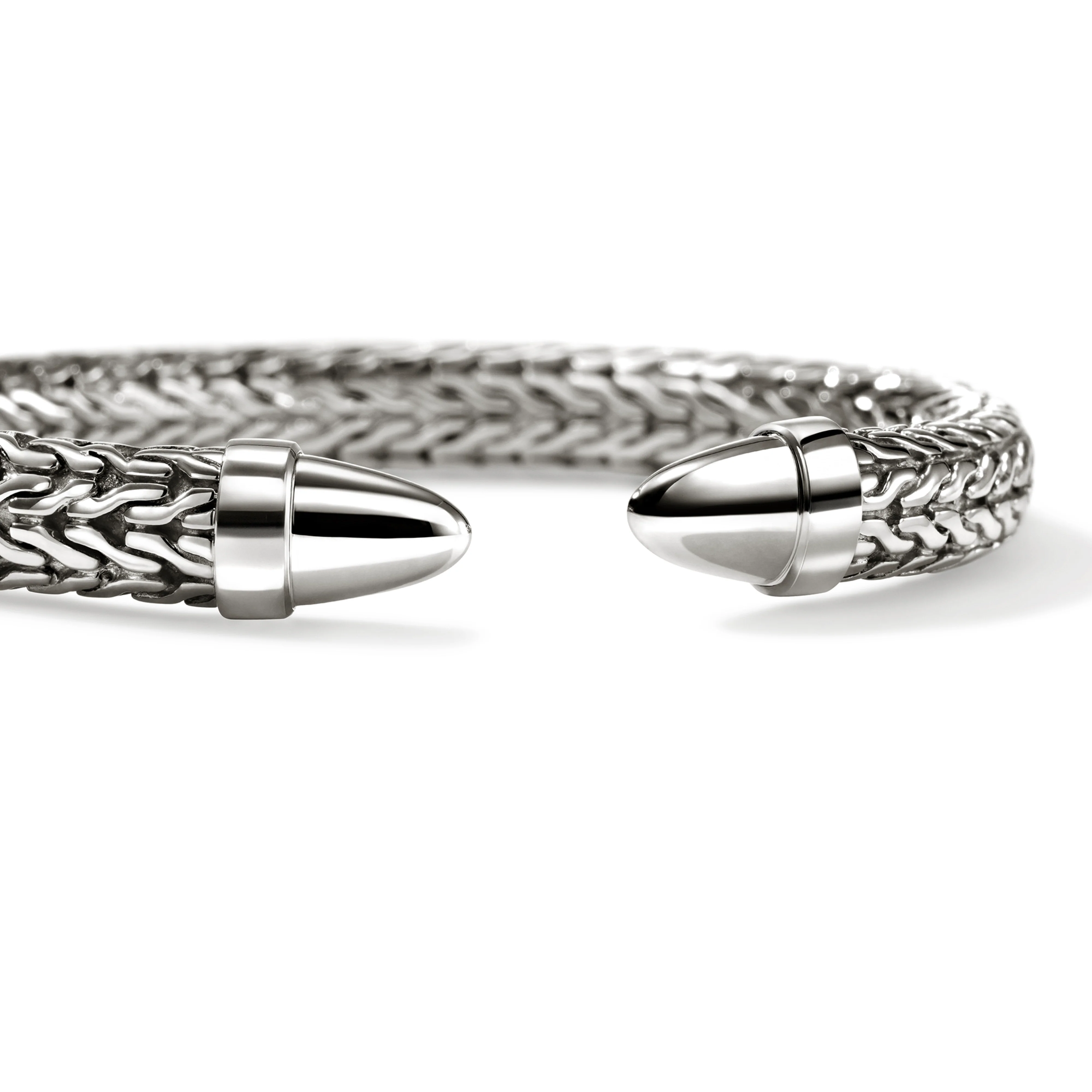 John Hardy Spear 50 Sterling Silver Flex Cuff - Image 4