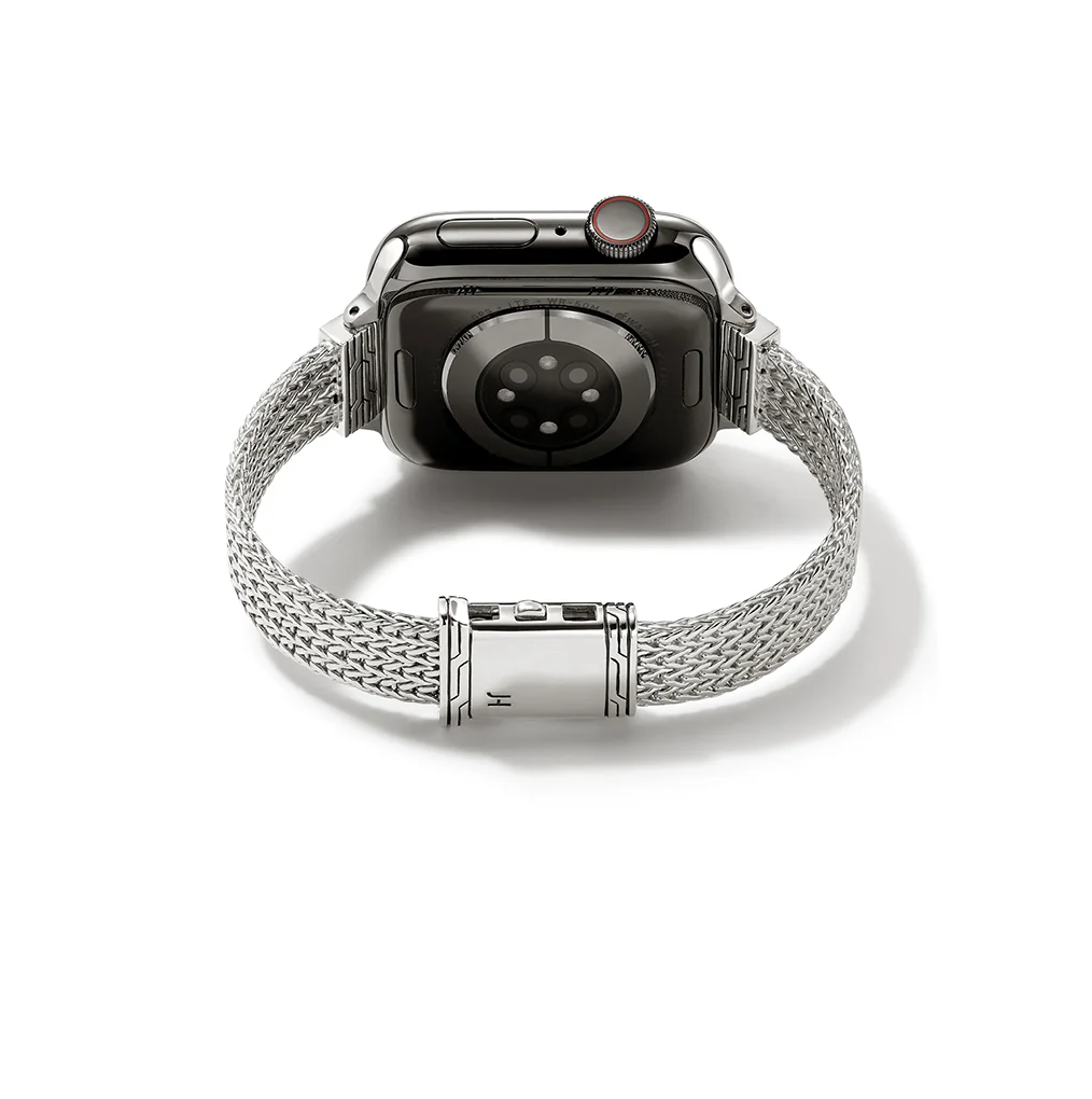 John Hardy Sterling Silver 12mm Smart Watch Strap - Image 3