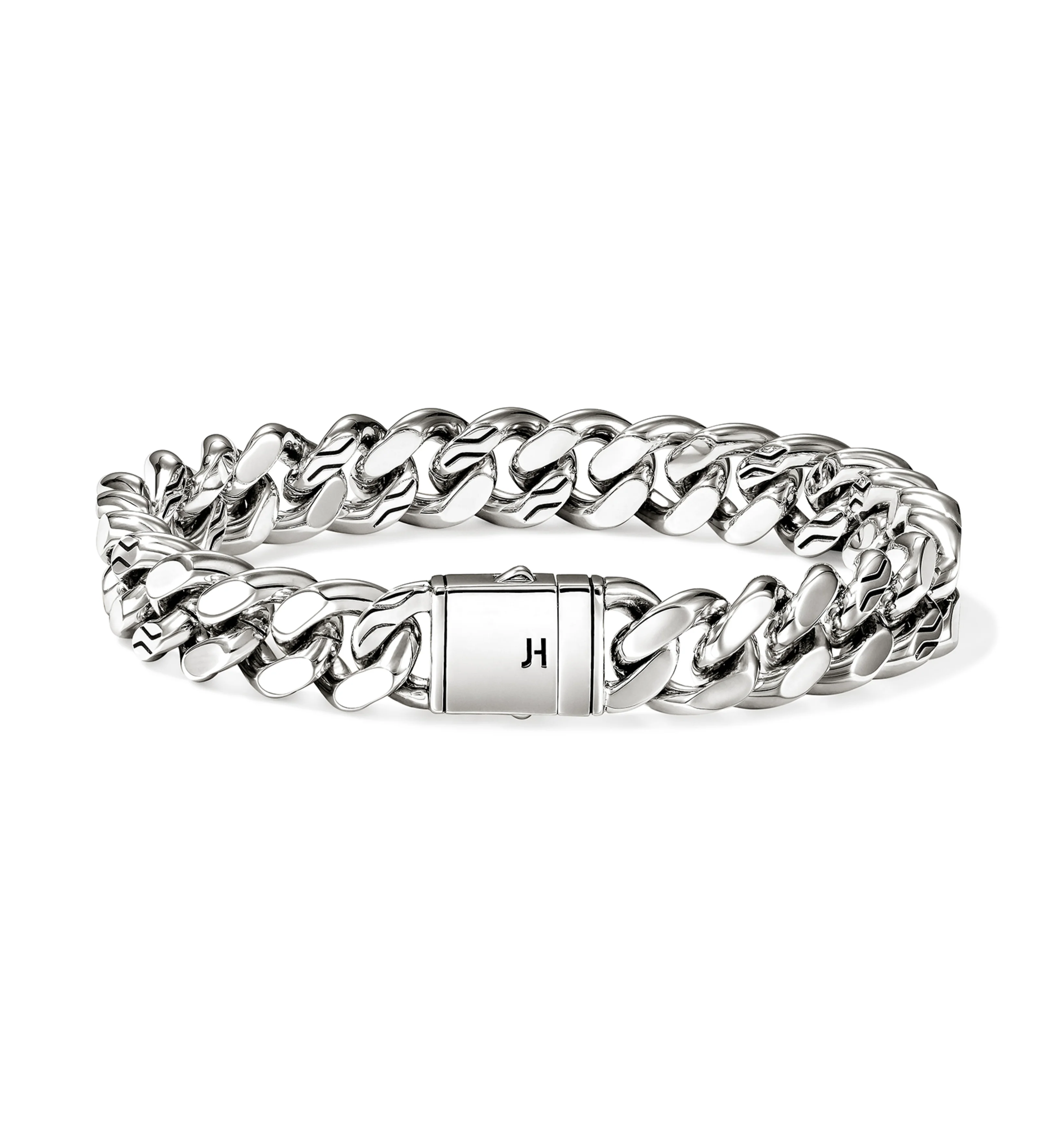 John Hardy Sterling Silver Curb Chain Bracelet, 11mm - Image 2