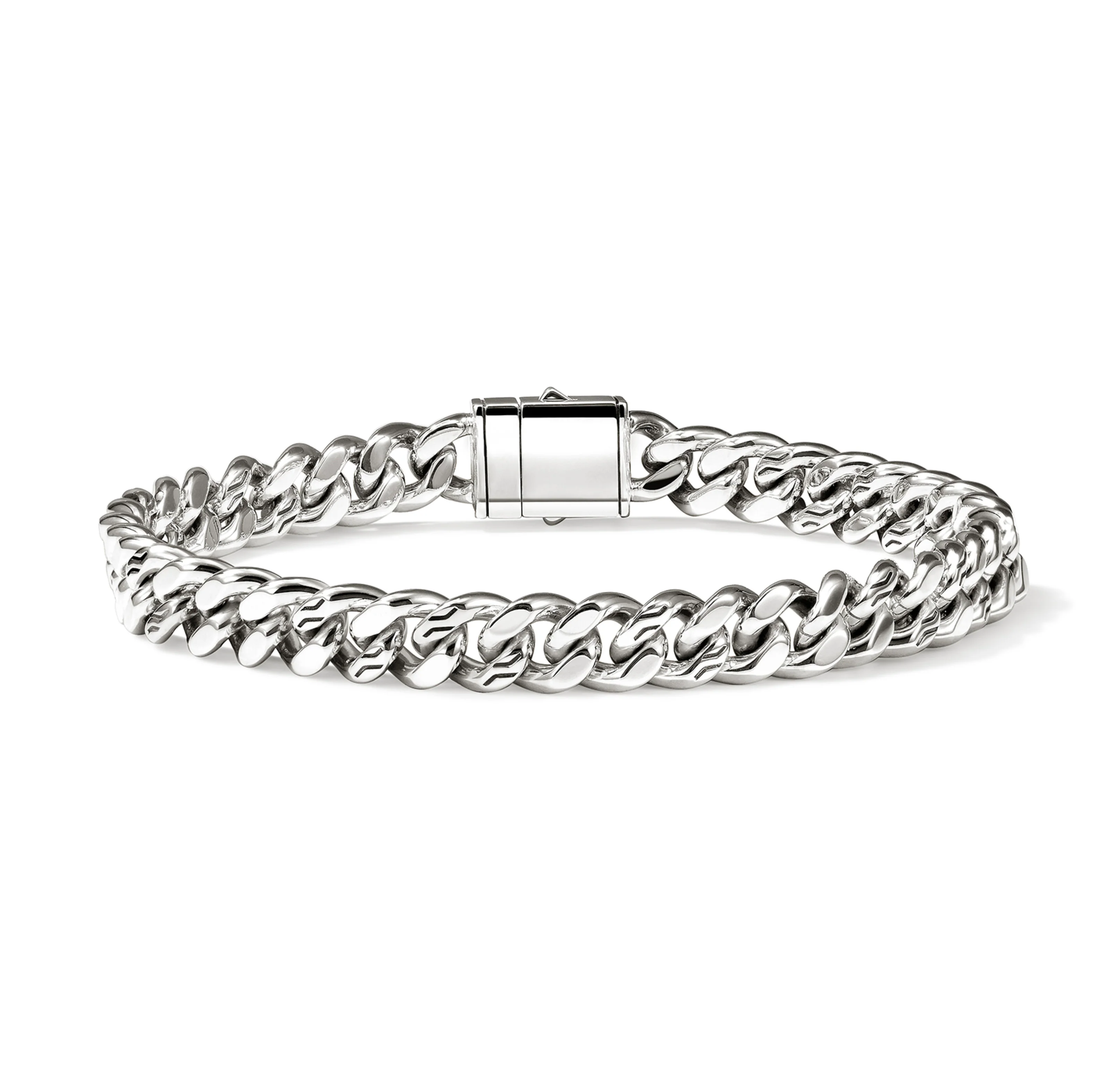 John Hardy Sterling Silver Curb Chain Bracelet, 7mm