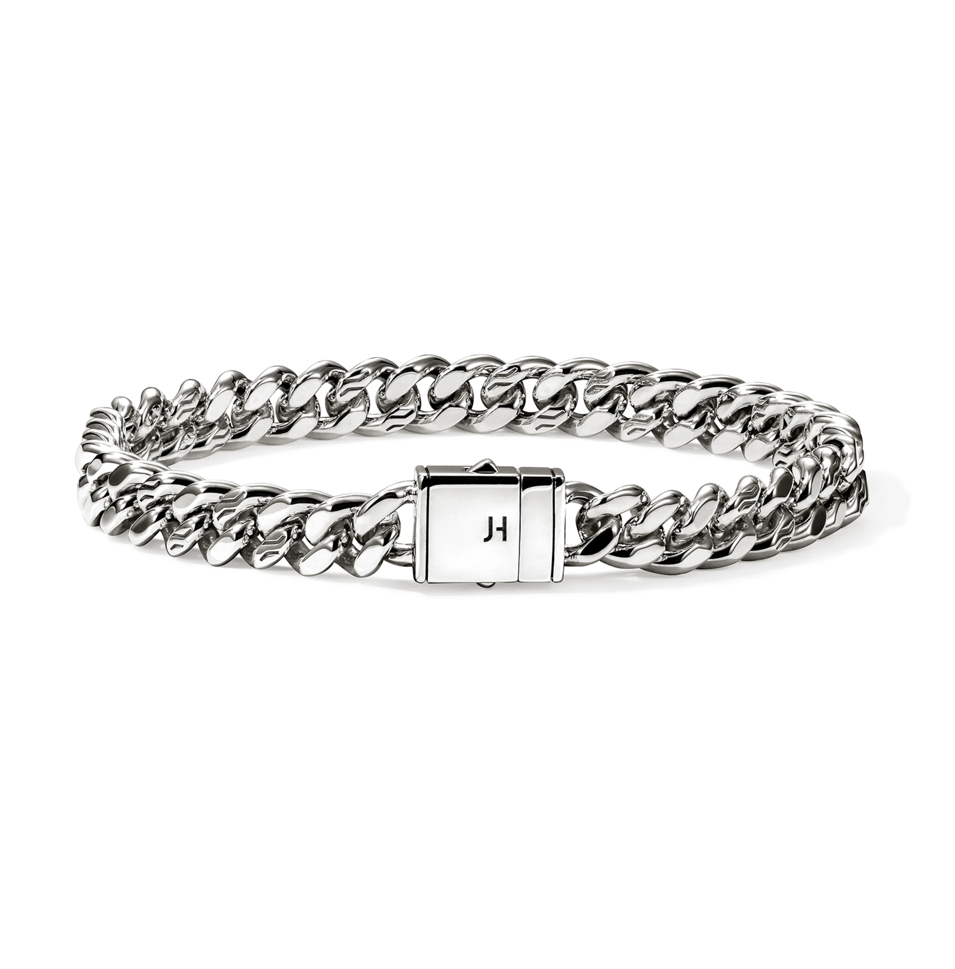 John Hardy Sterling Silver Curb Chain Bracelet, 7mm - Image 2