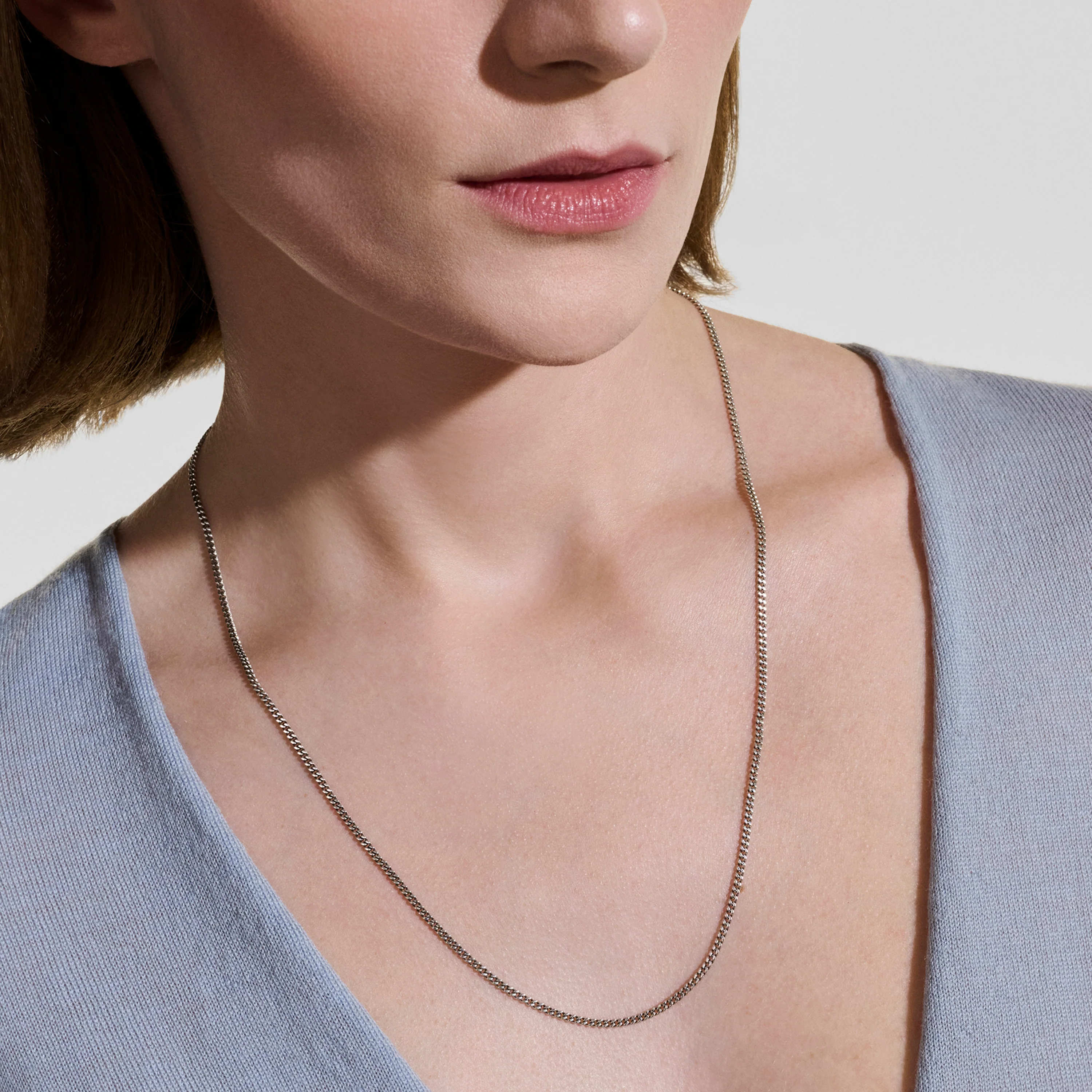 John Hardy Sterling Silver Curb Chain Necklace, 2.1mm - Image 4