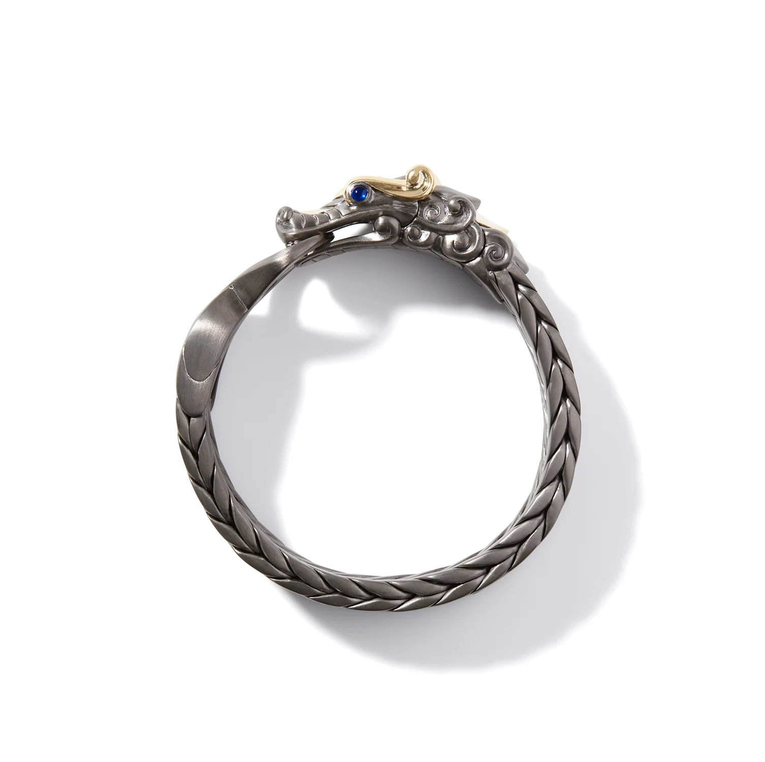 John Hardy Yellow Gold and Silver Legends Naga Bracelet - Image 2
