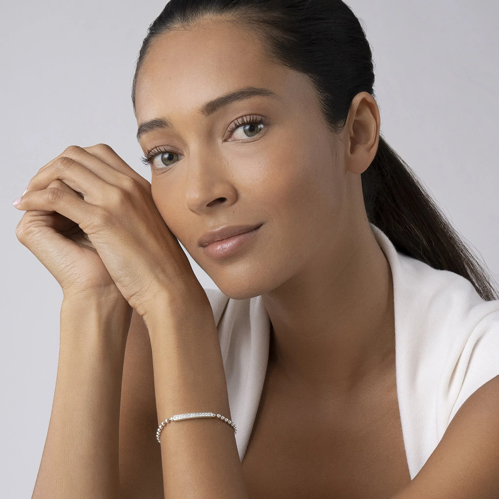 LAGOS Caviar Spark Diamond Beaded Bracelet - Image 2