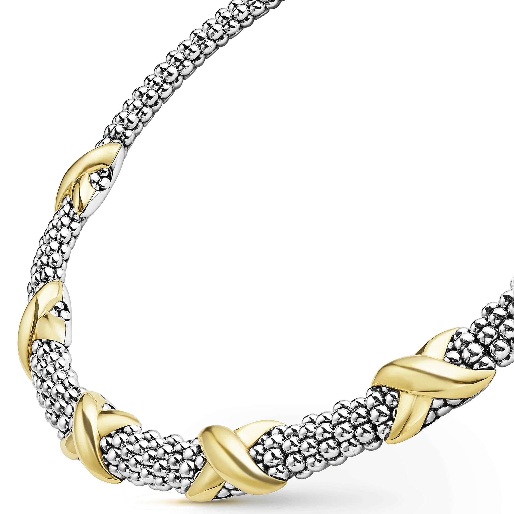 LAGOS Embrace Five Station X Caviar Necklace - Image 2