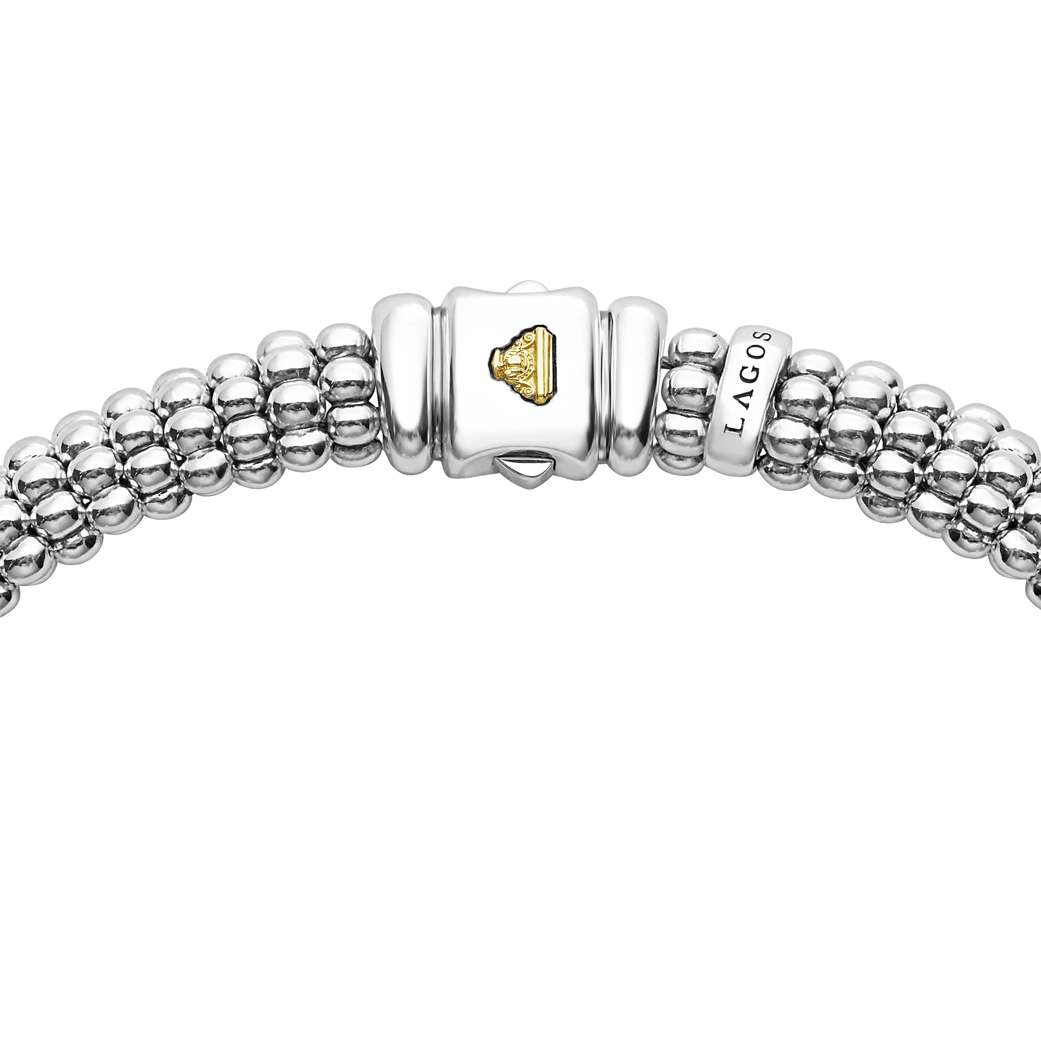 LAGOS Embrace Five Station X Caviar Necklace - Image 3
