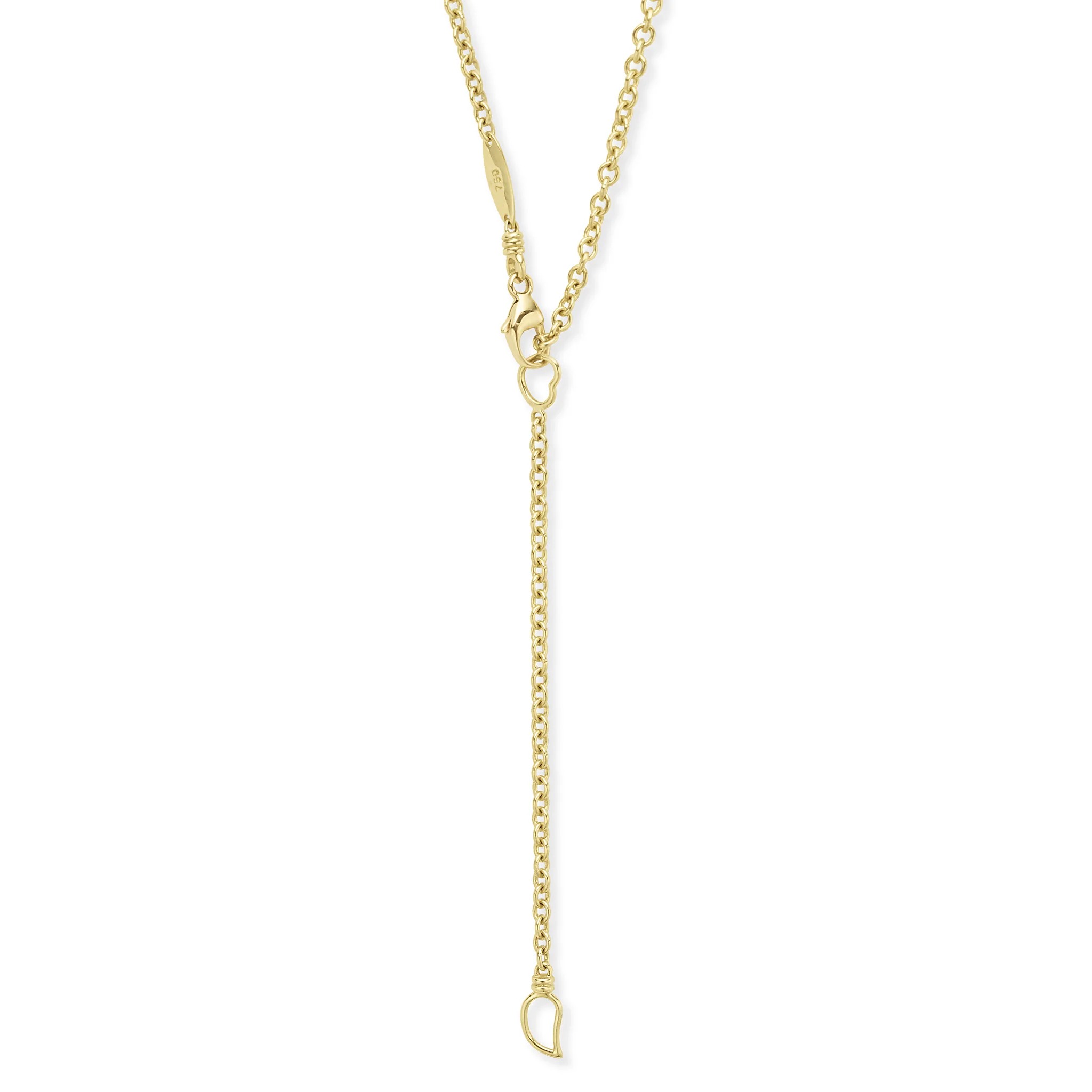 LAGOS Meridian 18K Gold Circle Pendant Necklace - Image 2