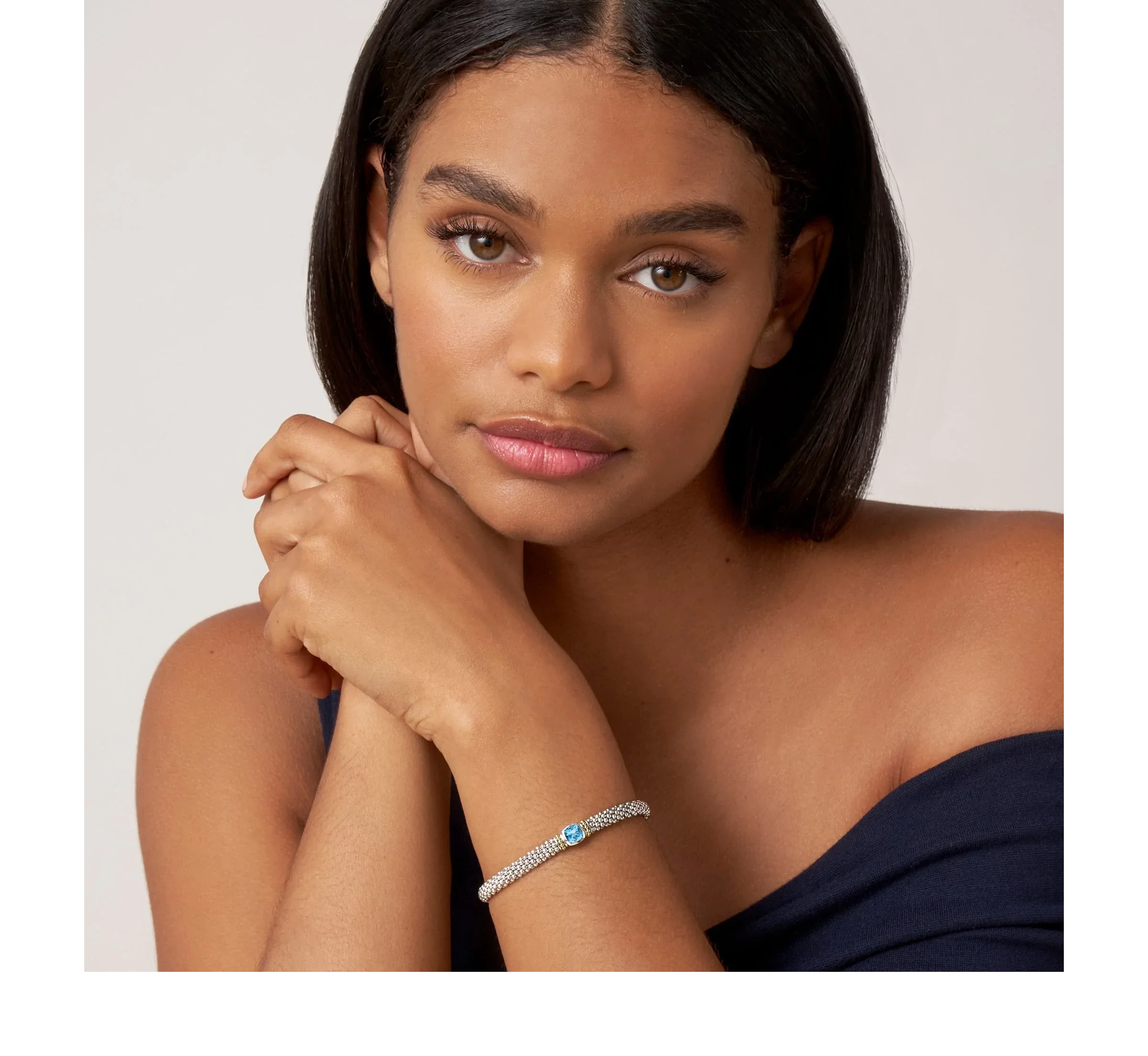 LAGOS Rittenhouse 6mm Swiss Blue Topaz Bracelet - Image 3