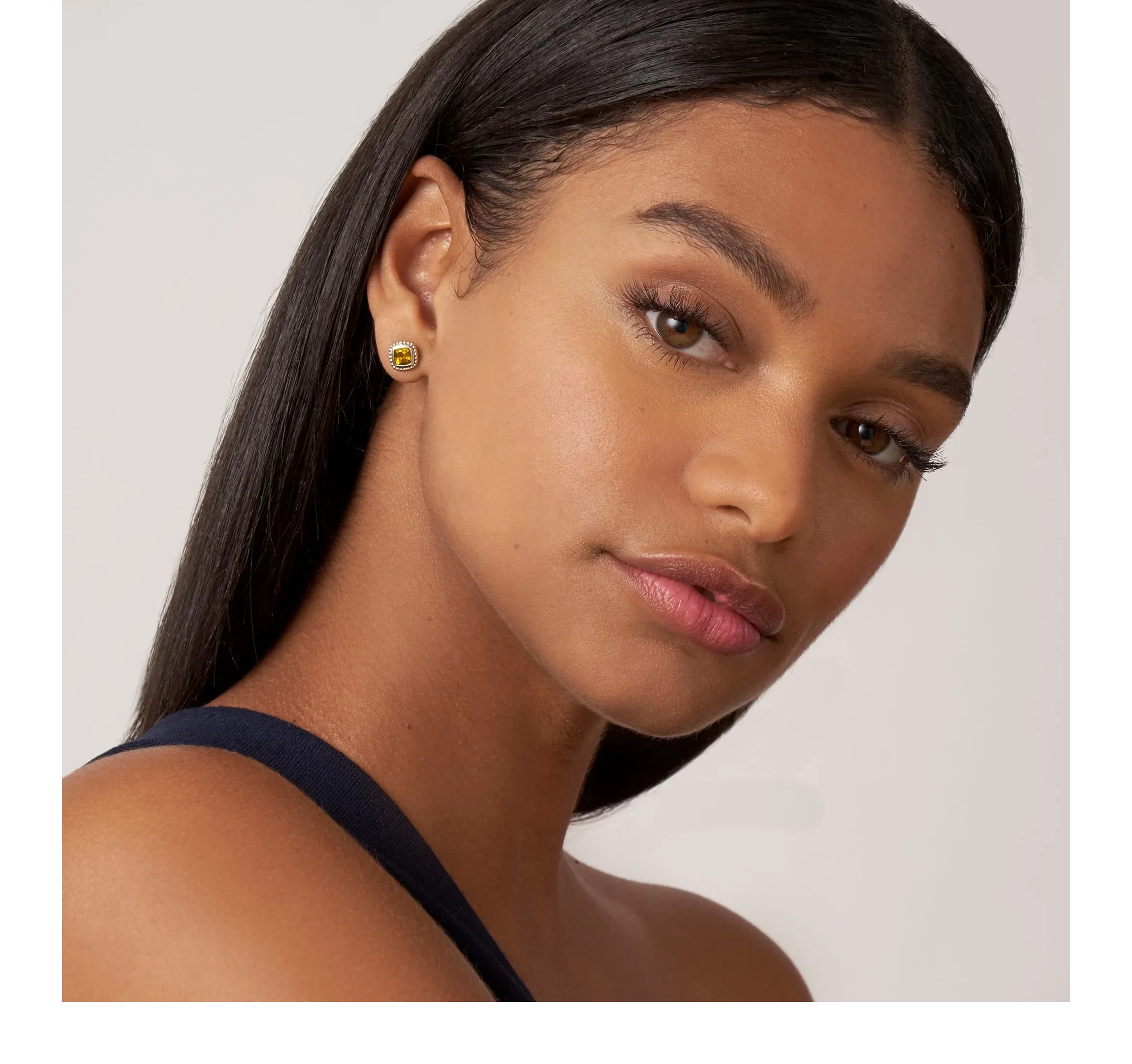 LAGOS Rittenhouse Citrine Stud Earrings - Image 2