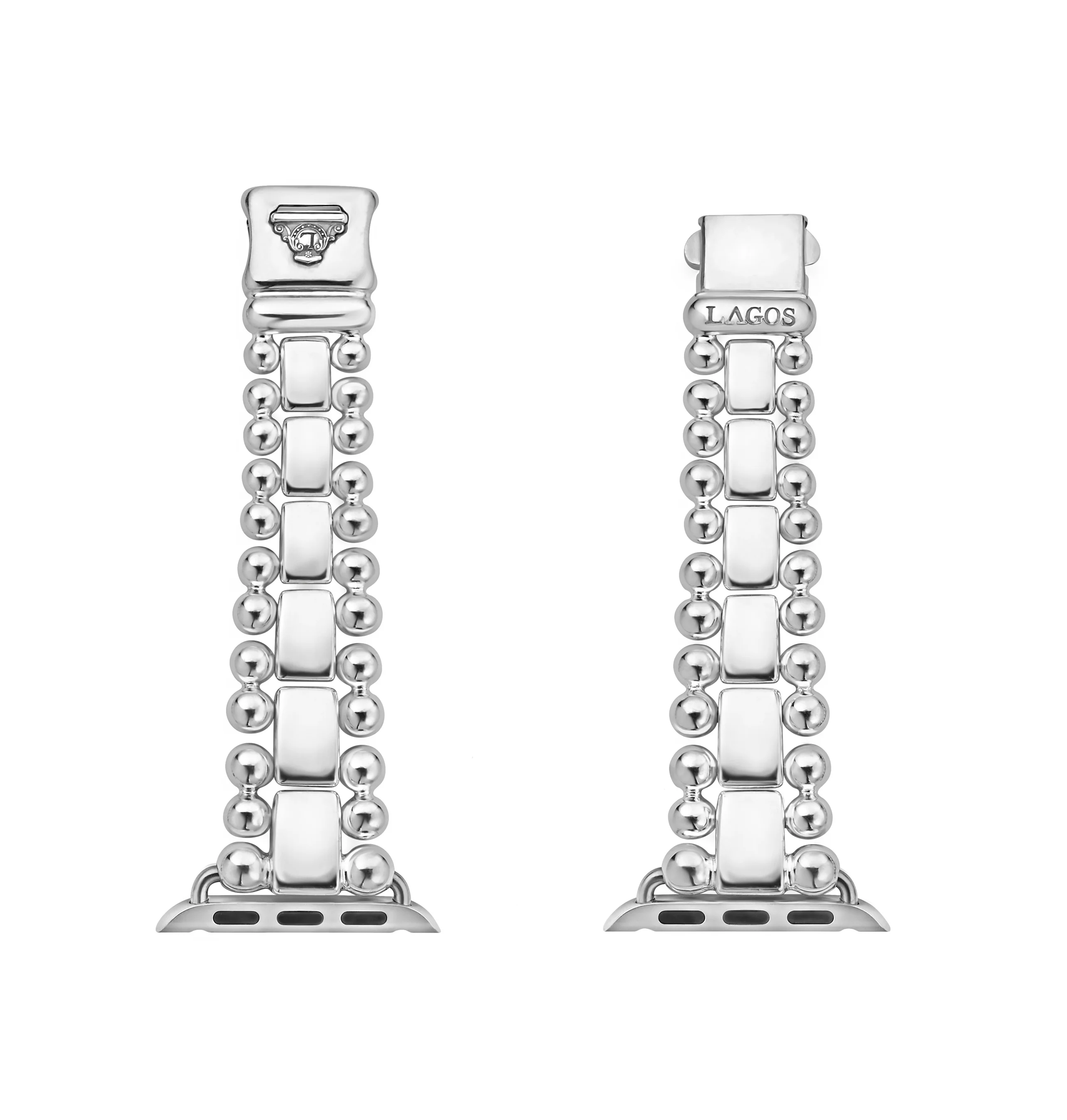 LAGOS Smart Caviar Stainless Steel Link Watchband, 38mm - Image 3