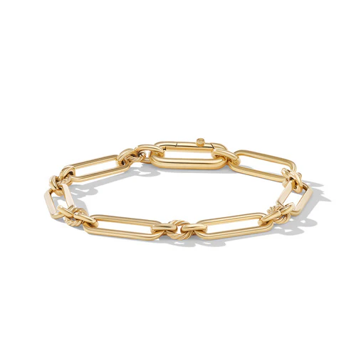 Lexington Chain Bracelet in 18K Yellow Gold, Size Medium - Image 2