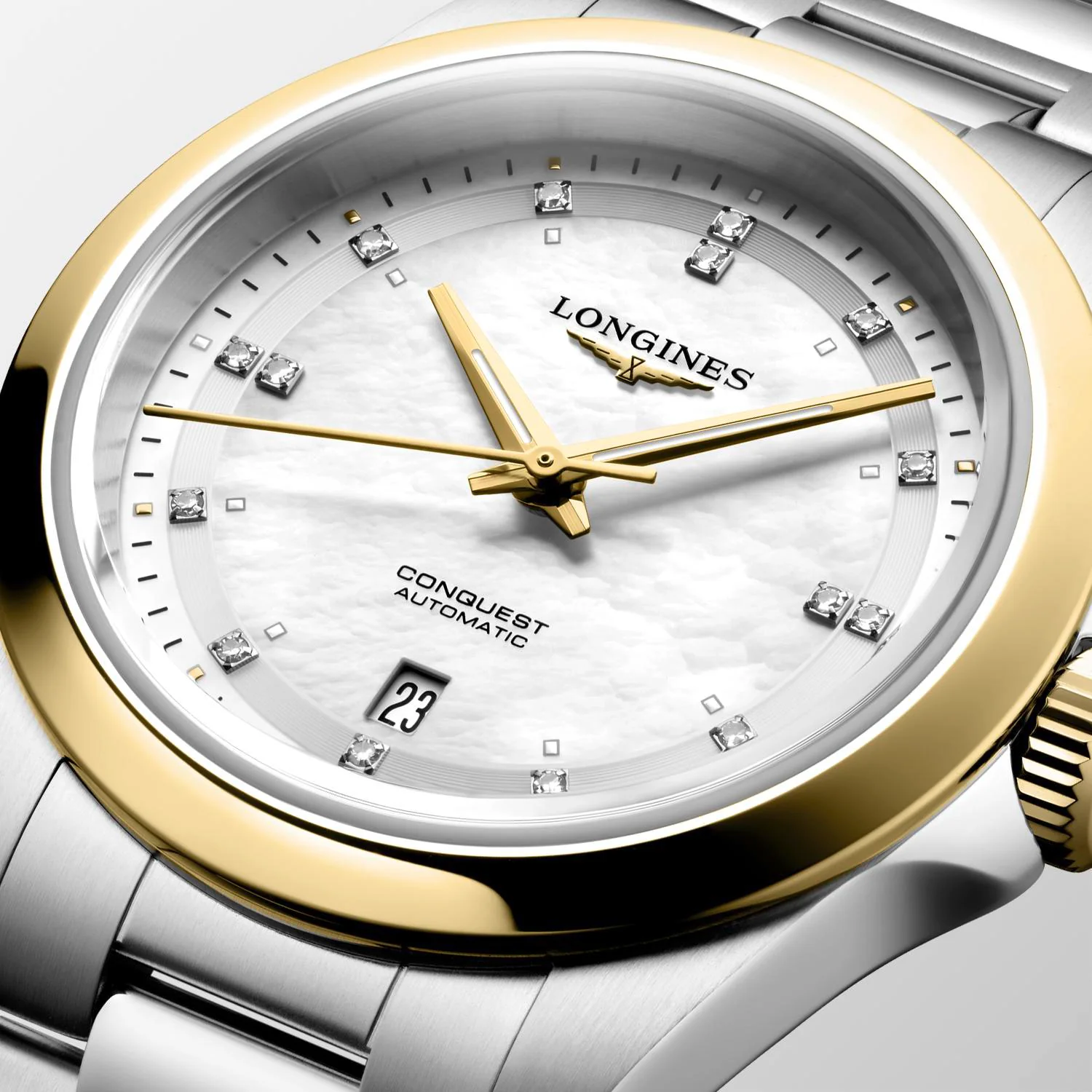 Longines Conquest 30mm Watch with Diamonds - Image 2